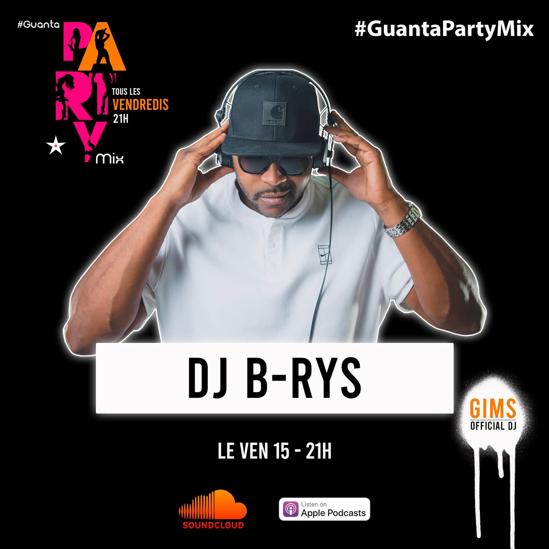 #GuantaPartyMix #4 #DJB-Rys ! Spécial AfroBeat ! - #GuantaPartyMix cover
