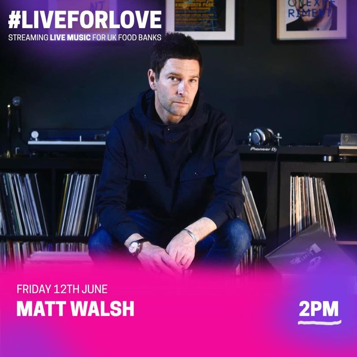 LIVEFORLOVE MIX  - 12.06.20 - Matt Walsh cover
