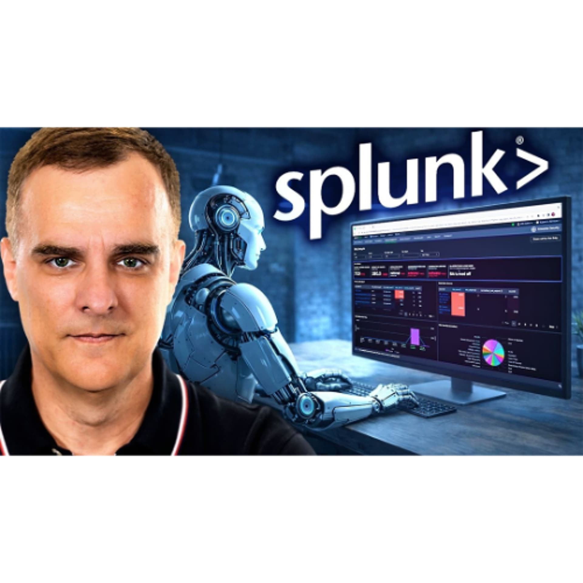 #559: How Splunk unlocks the Agentic AI transition in 2026 - David Bombal cover