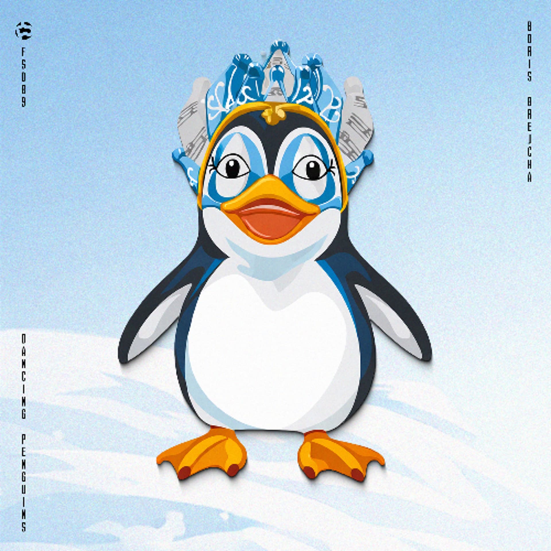 Dancing Penguins - Boris Brejcha cover