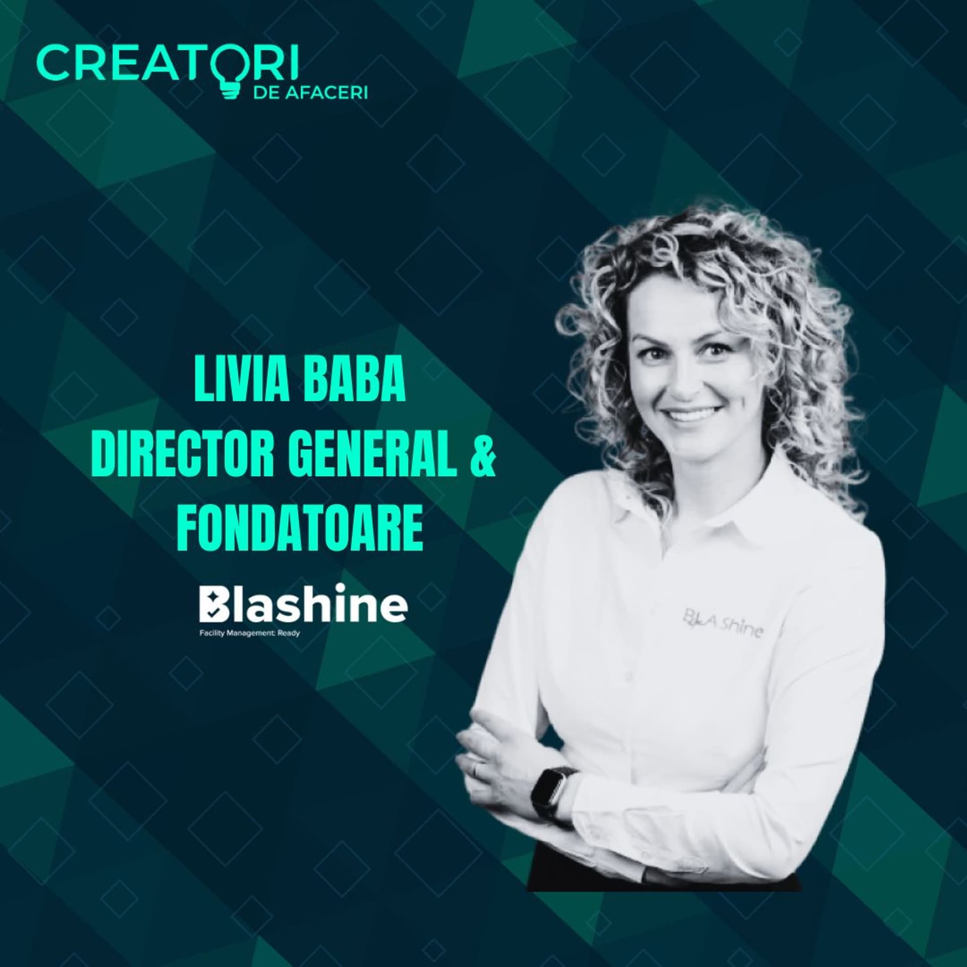 De la viziune la realitate cu Livia Baba - Creatori de afaceri cover