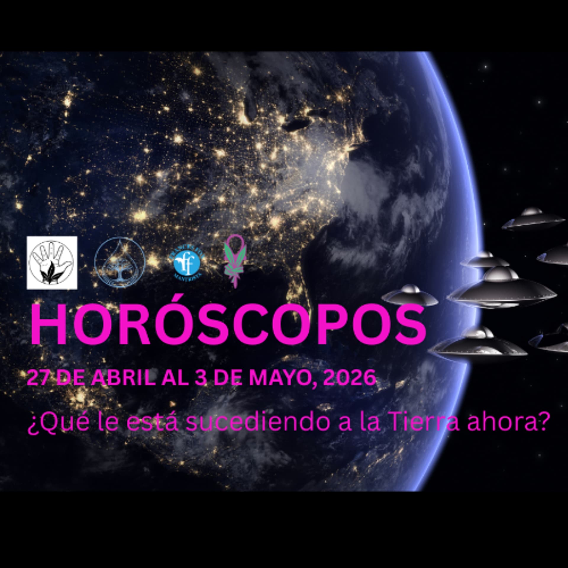 HORÓSCOPOS DEL 27 DE ABRIL AL 3 DE MAYO DE 2026 - Frances Fox: News From Other Dimensions cover
