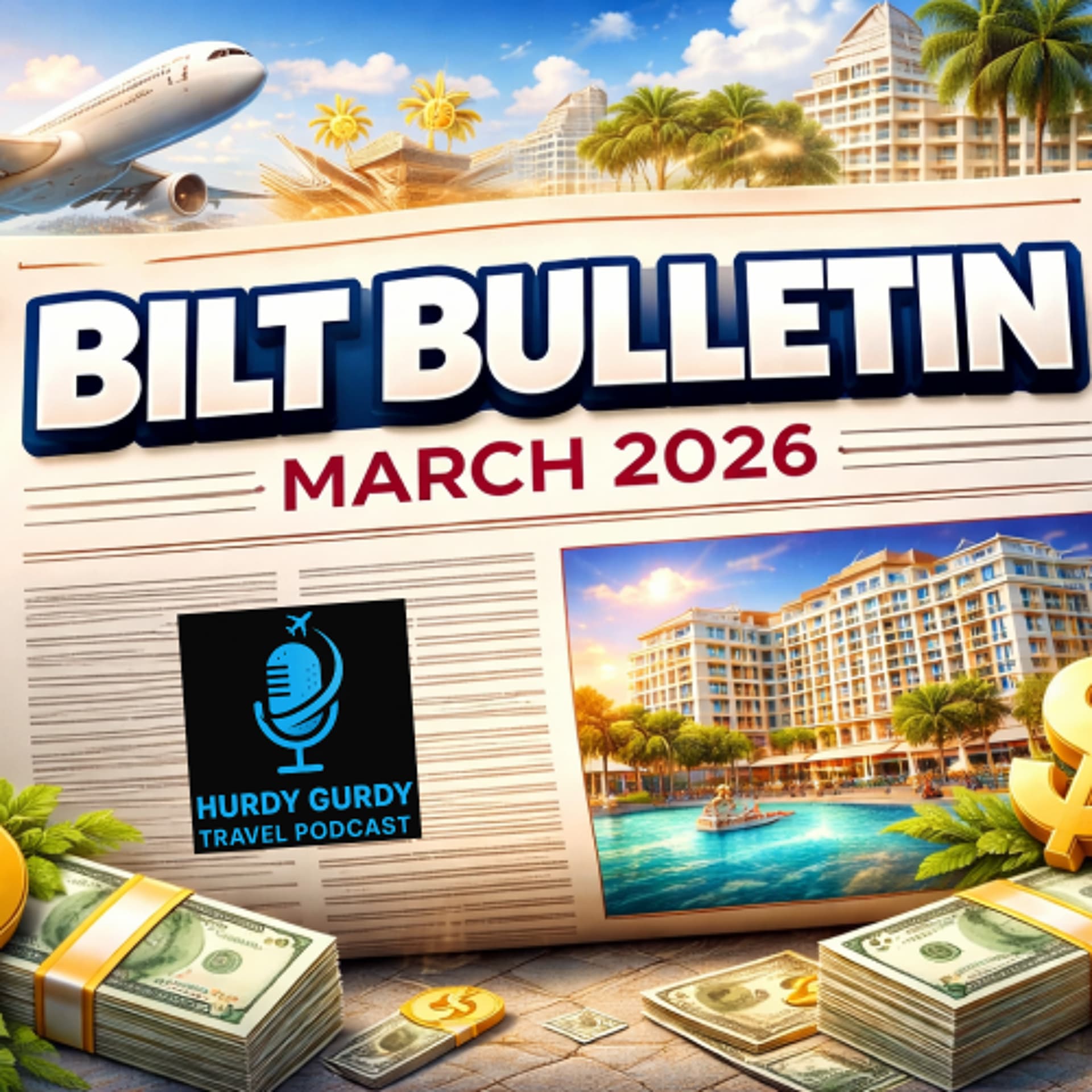 Bilt Bulletin: March 2026 - Hurdy Gurdy Travel Podcast cover