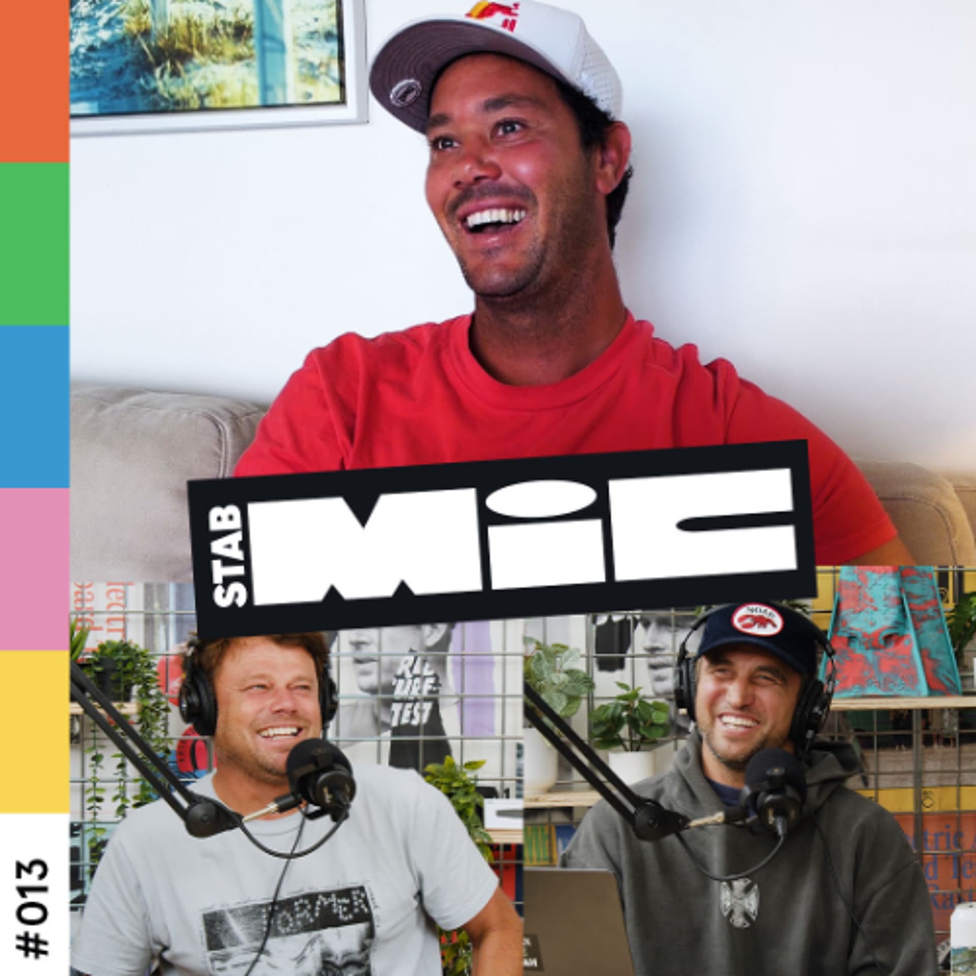Jordy Smith & Dane Reynolds Revisit Their Media-Manufactured Rivalry | StabMic Ep. 13 — Stab Podcasts cover