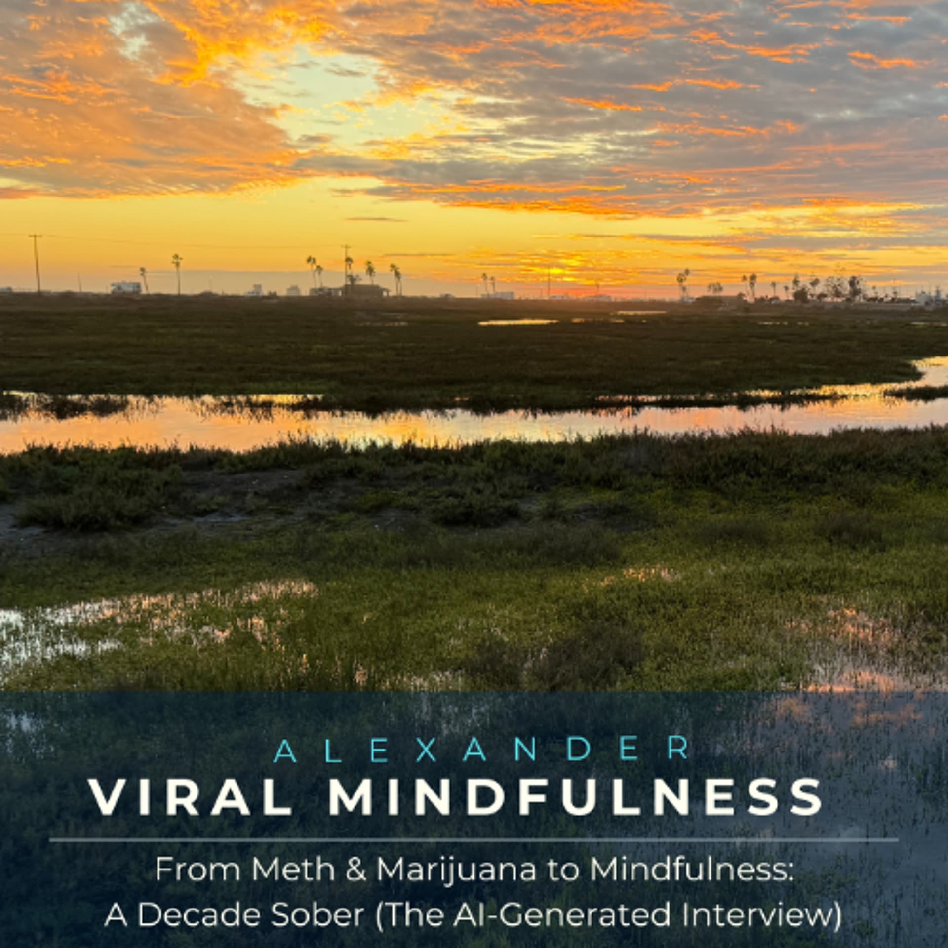 From Meth & Marijuana to Mindfulness: A Decade Sober! The AI-Generated Interview - Viral Mindfulness the Podcast cover