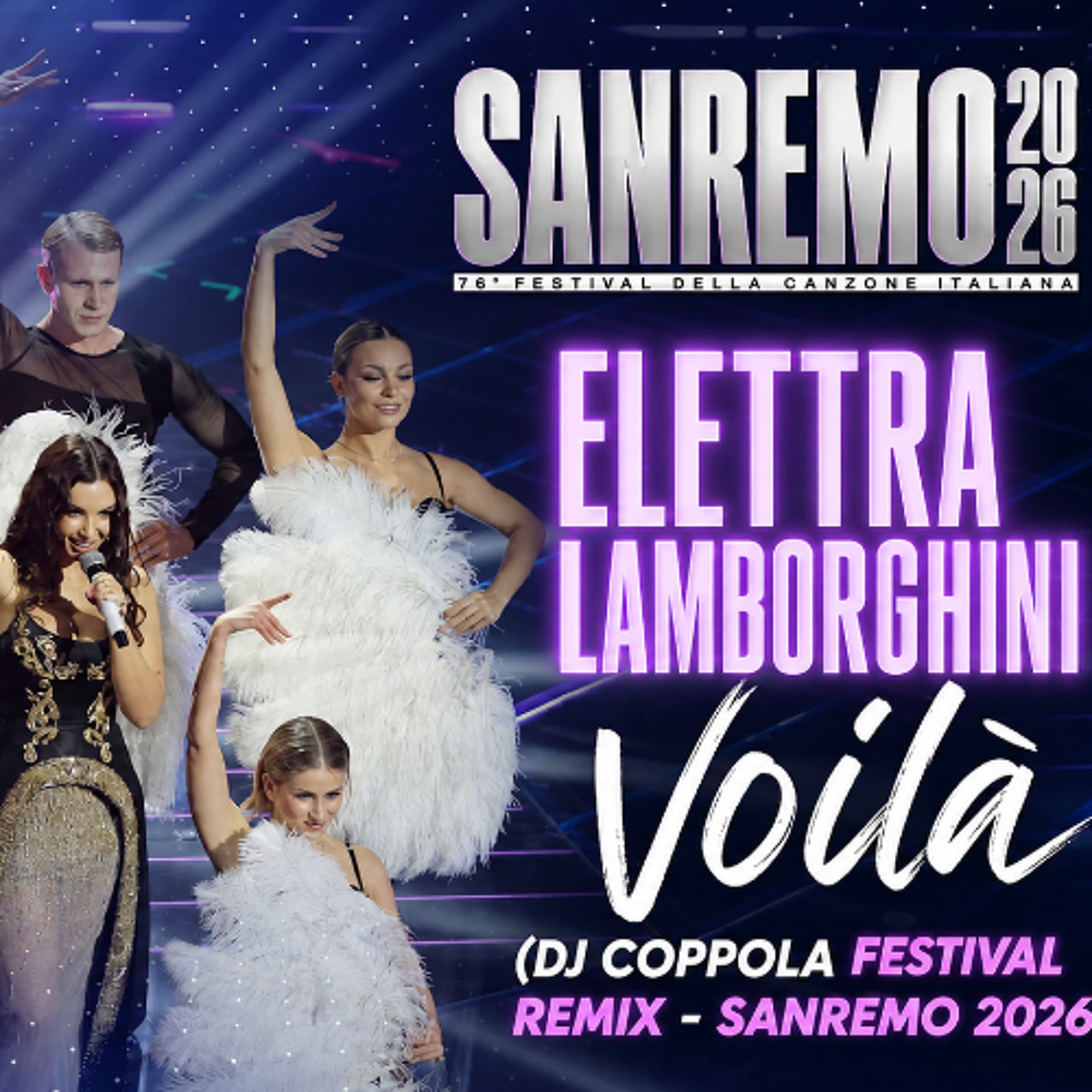 Elettra Lamborghini - Voilà (DJ COPPOLA FESTIVAL Remix - Sanremo 2026) — BANGER cover