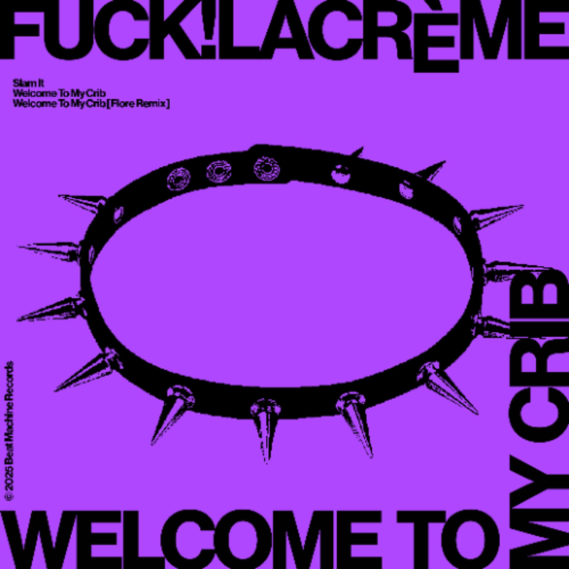PREMIERE: Fuck!lacrème - Slam It [Beat Machine Records] - Ransom Note cover