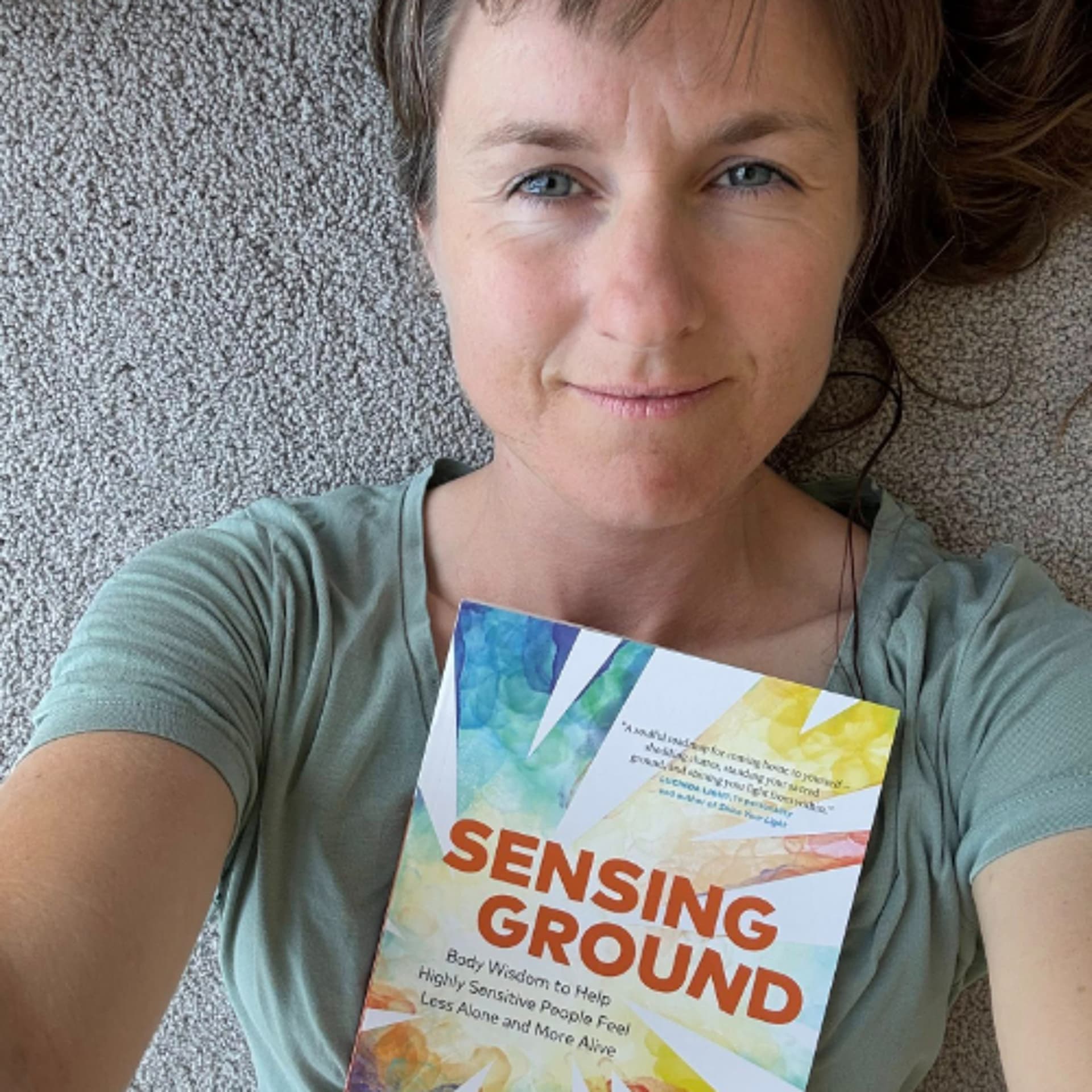 Sensing Ground: Book Launch with Special Guest Gretchen Gavero - Sensing Ground: Beyond Symptoms and Navigating Bodily Sensations cover