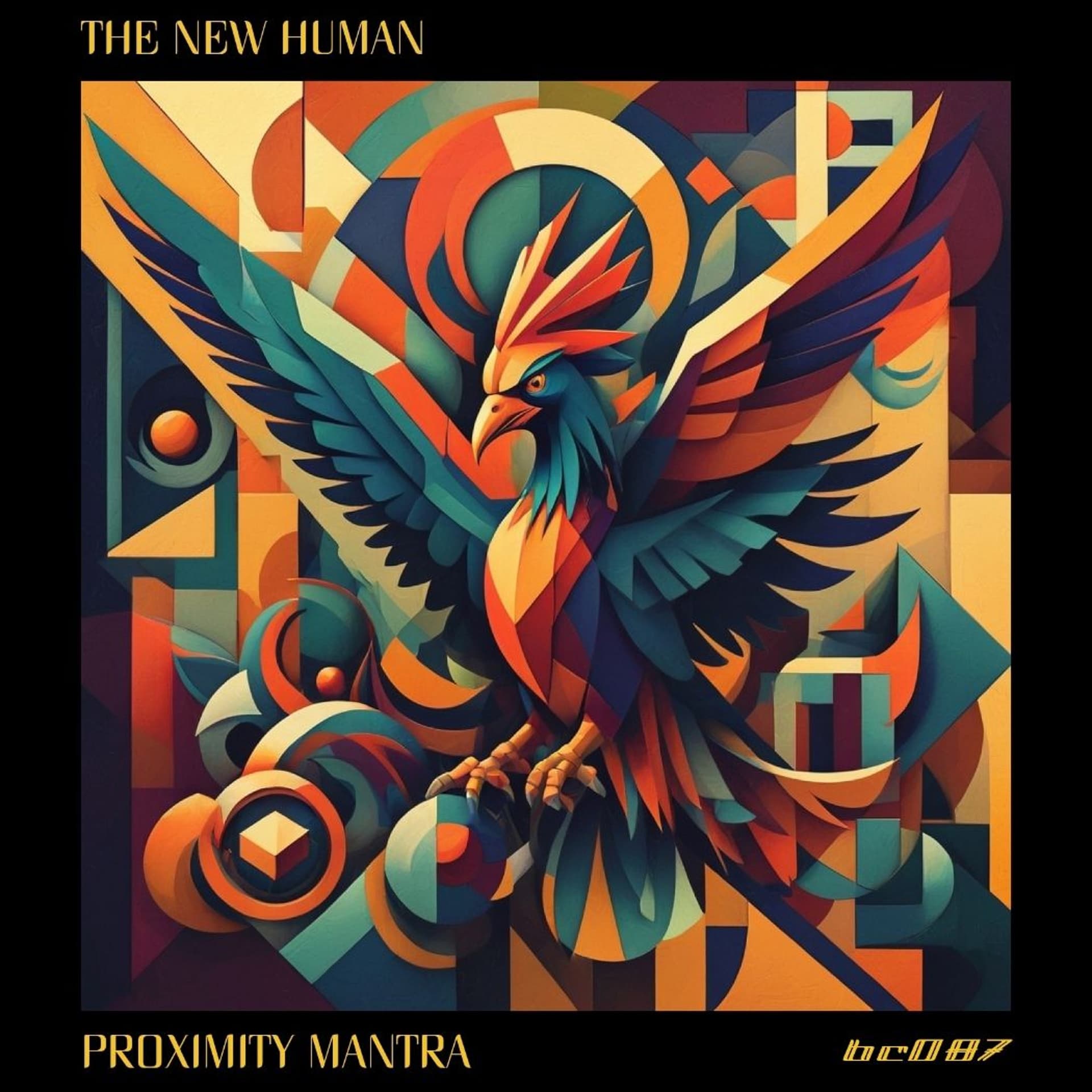 WL//WH Premiere: THE NEW HUMAN - "Phoenix (Part 1)" (from "Proximity Mantra" LP) [Bricolage] - WhiteLight//WhiteHeat cover