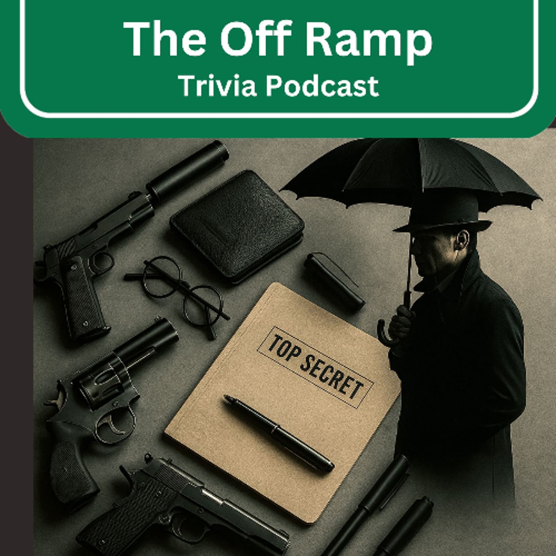 288 Cloak & Dagger Trivia - The Off Ramp with Bob & Marcia Smith cover