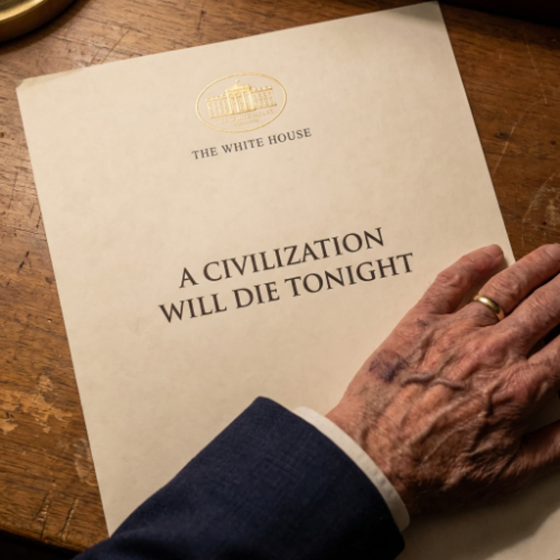 A Whole Civilization Will Die Tonight - Media Roots Radio cover