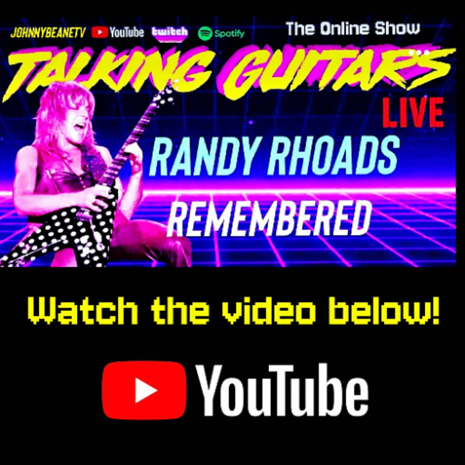 Randy Rhoads Tribute (March 19) + Blizzard of Oz Sample 5 Breakdown 🎸 - The Johnny Beane Podcast cover