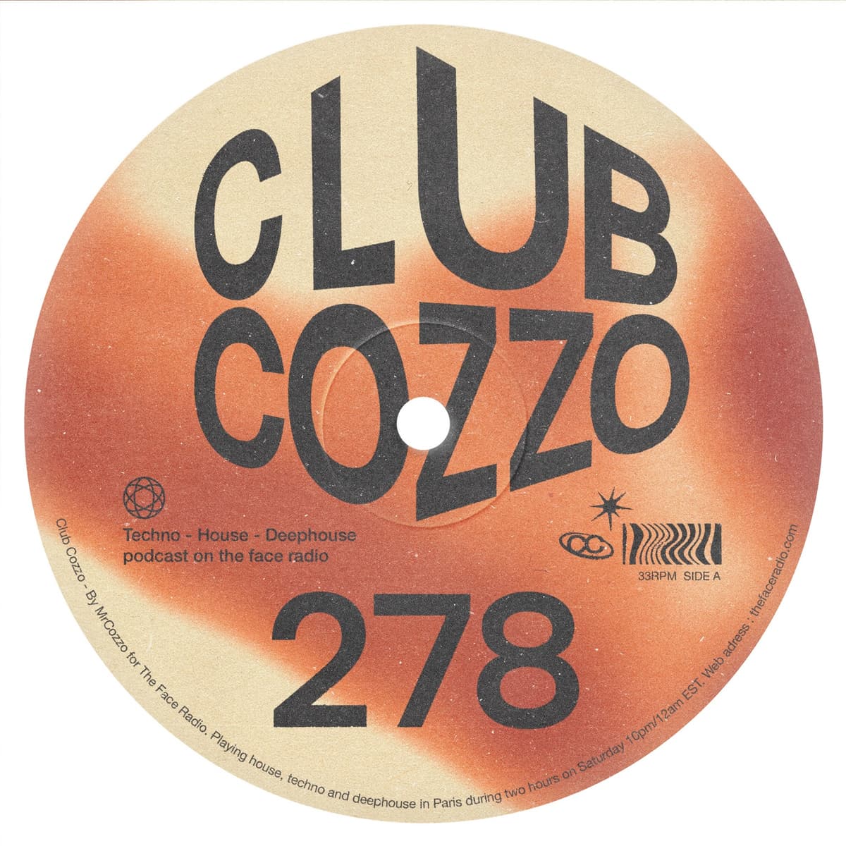 Club Cozzo 278 The Face Radio / Full Cycle - Mr Cozzo Seven/Eleven cover
