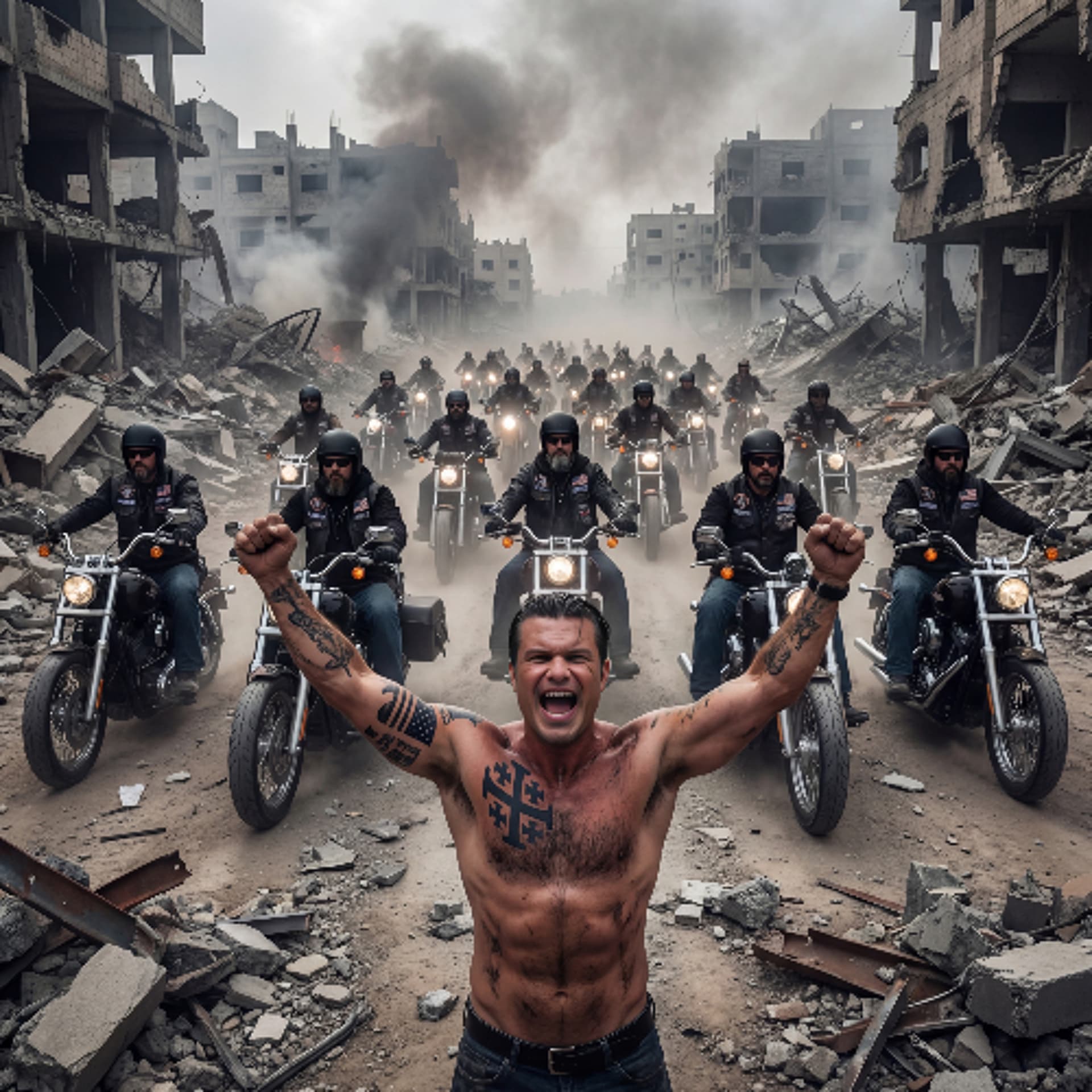 Happy Holidays From Late Stage Capitalist Hellscape Pt I: Gaza - Media Roots Radio cover