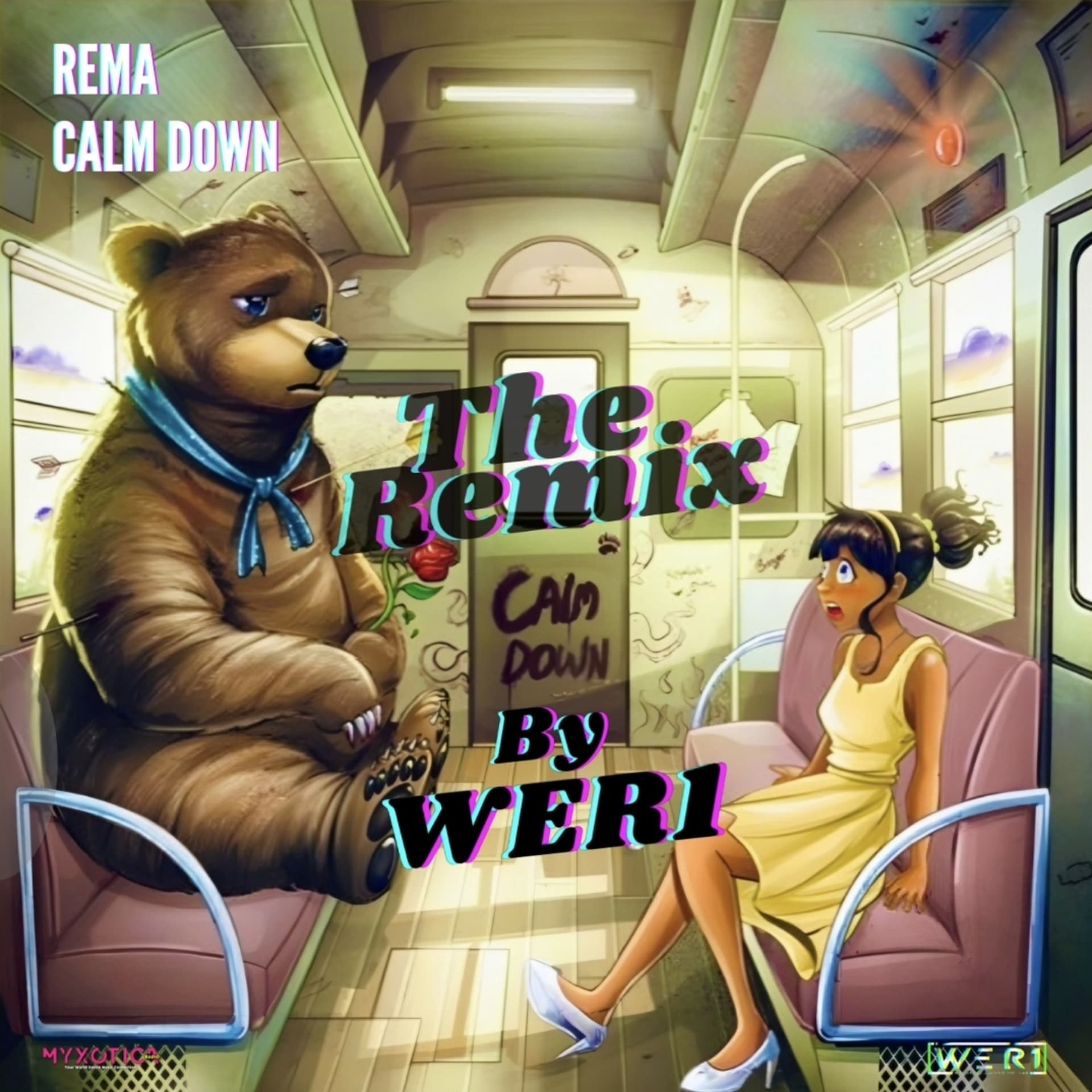 Rema - Calm Down (WER1 Remix) - Myxotica™ cover