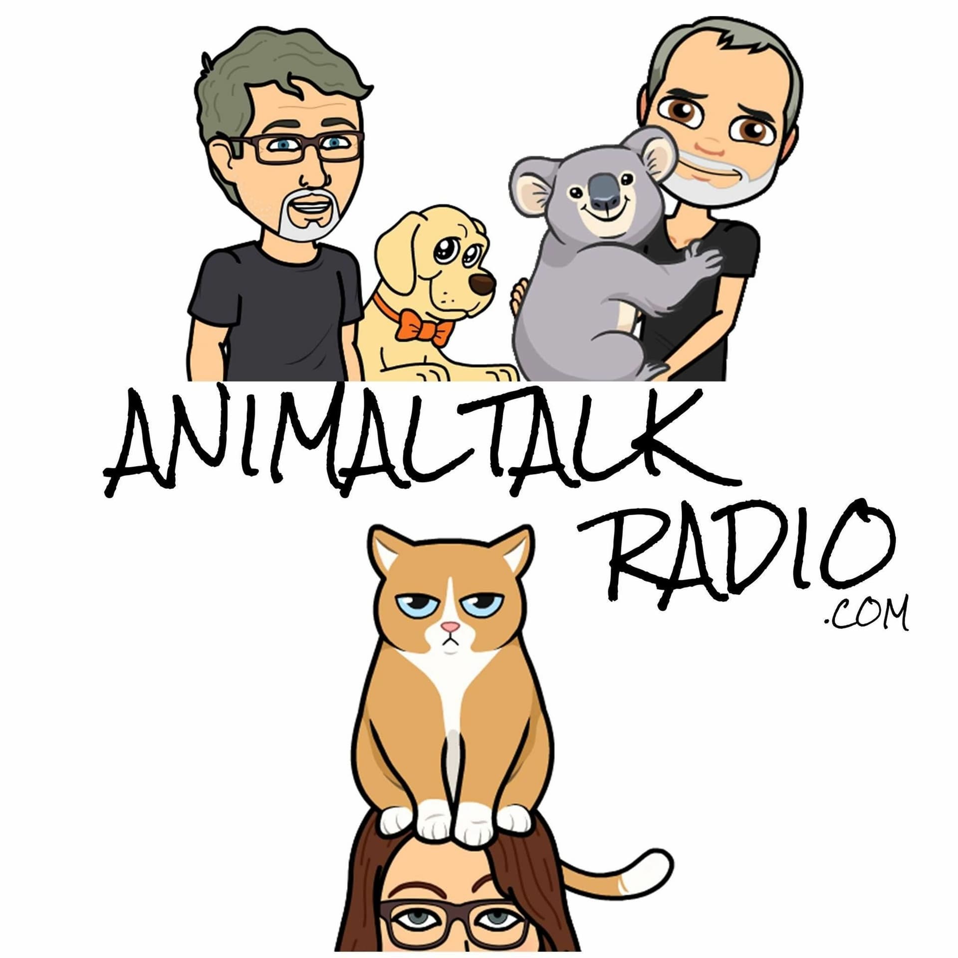 Animal Talk - Please listen and follow - Episode 147 - Animal Talk/ManCaveHappyHour cover