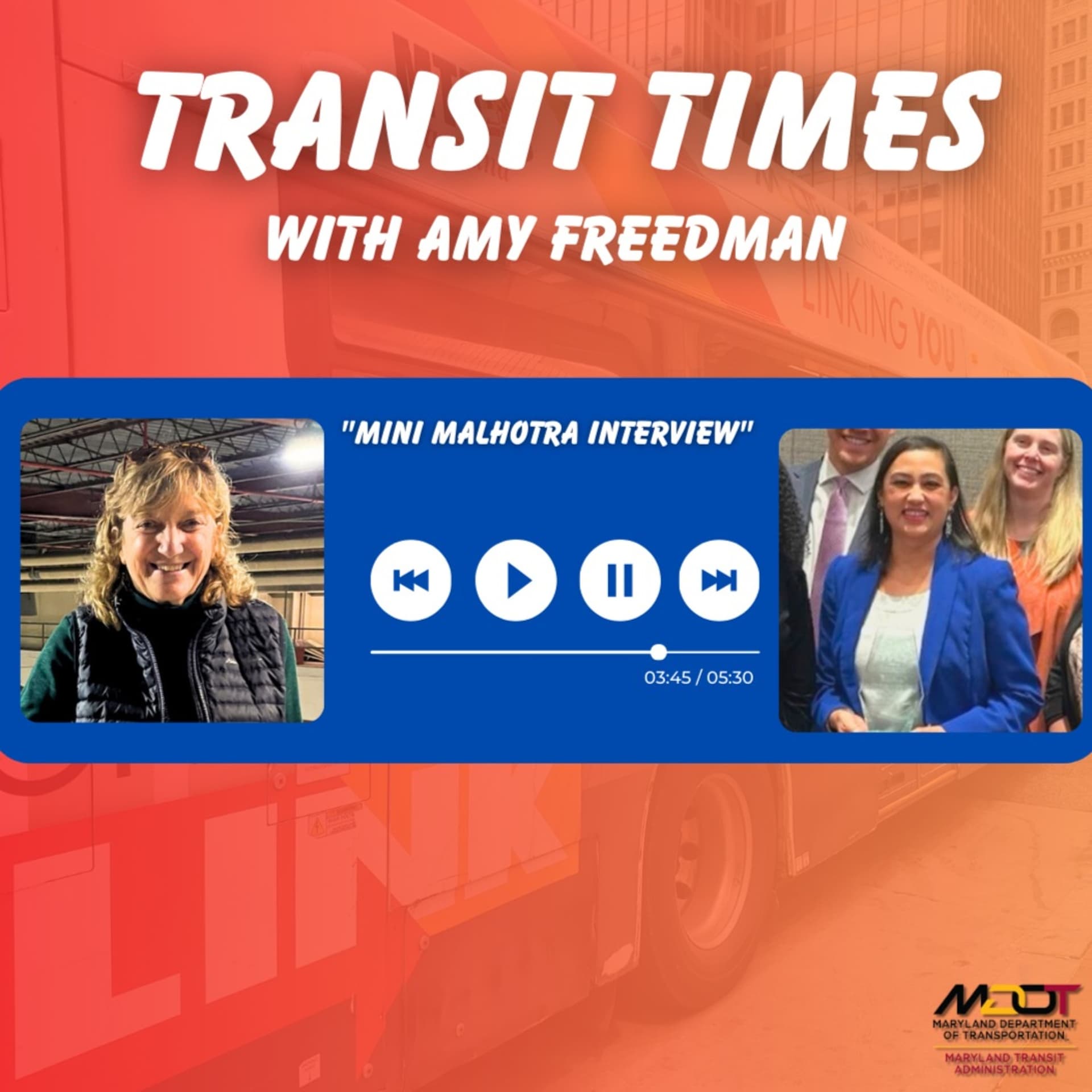 Transit Times Mini Malhotra — Maryland Transit Times cover