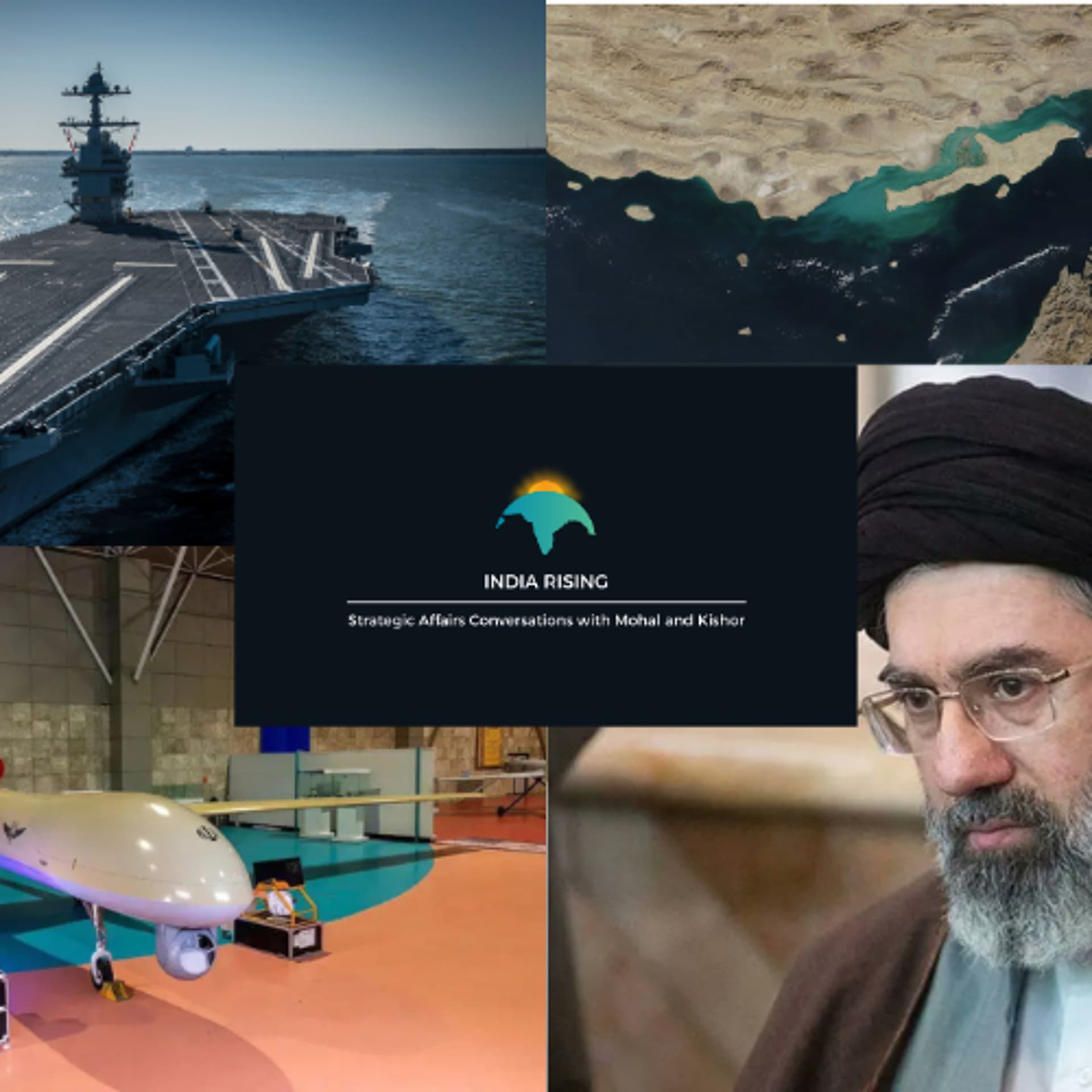 Episode 52 Who blinks first? Iran's Asymmetric Warfare Against Israel-US Conventional Strategy - India Rising cover
