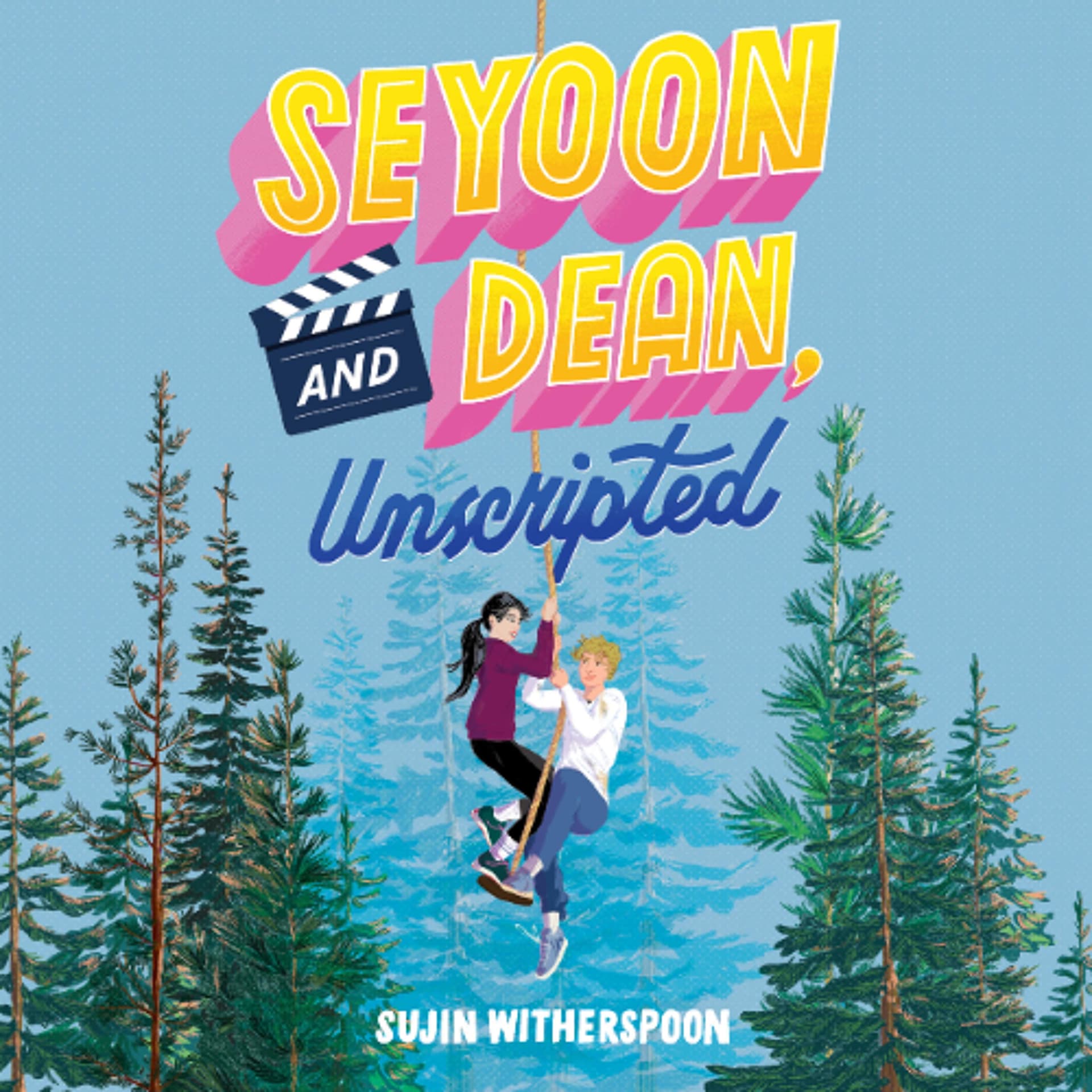 Seyoon and Dean, Unscripted by Sujin Witherspoon Read by Greta Jung and Dillon Sickels - Book Friends Forever cover