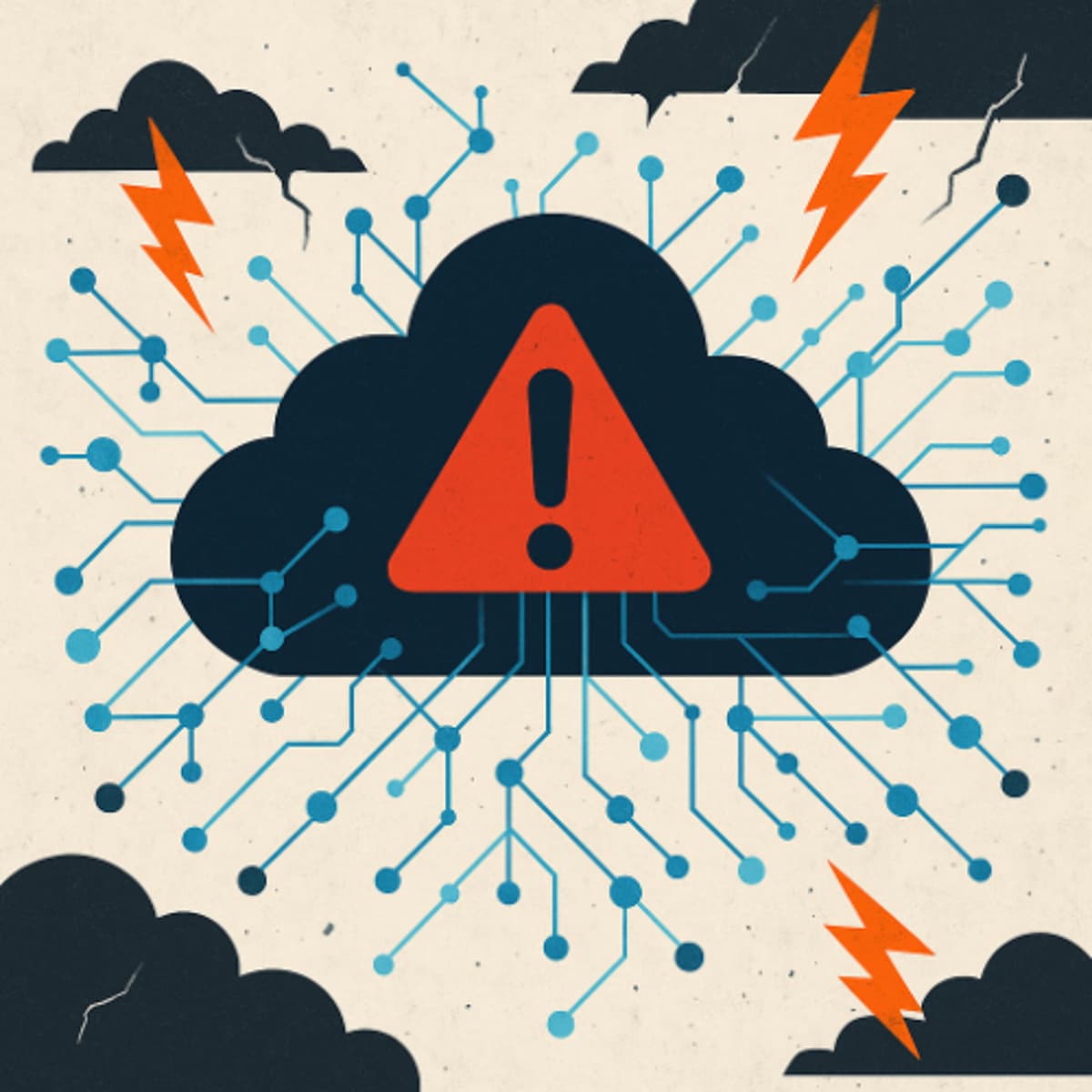 The Cloudflare Meltdown: A Glimpse Into the Fragility of the AI-Driven Internet - The Rock of Talk cover