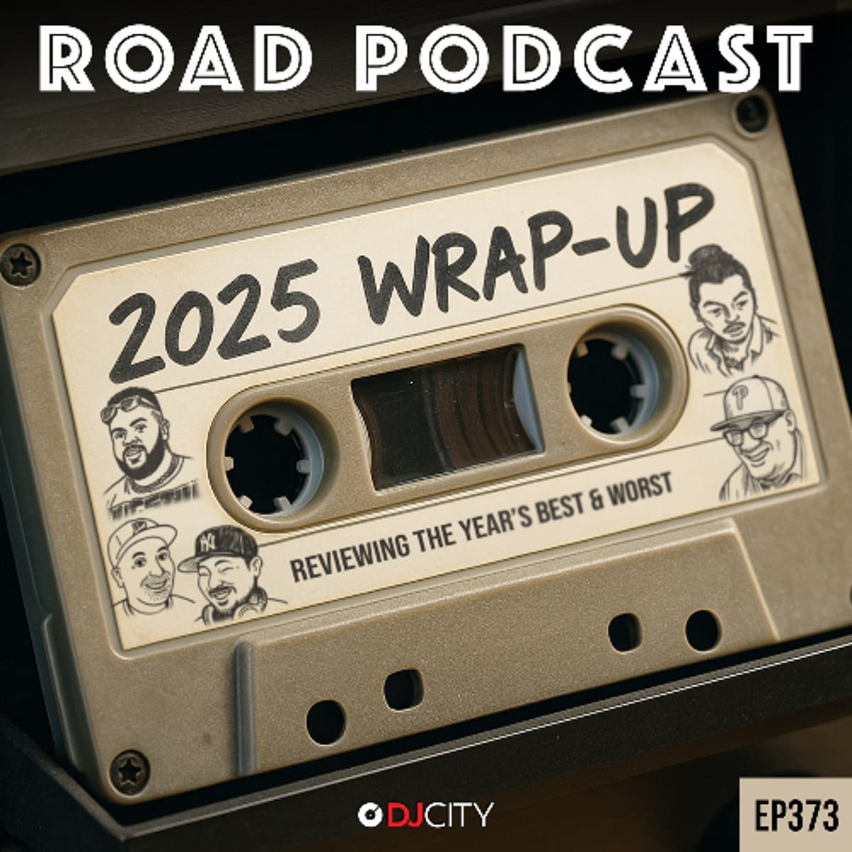 Episode 373: 2025 WRAP-UP “Reviewing the Year's Best & Worst in Music & DJing” - ROAD PODCAST (Reflections Of A DJ) cover