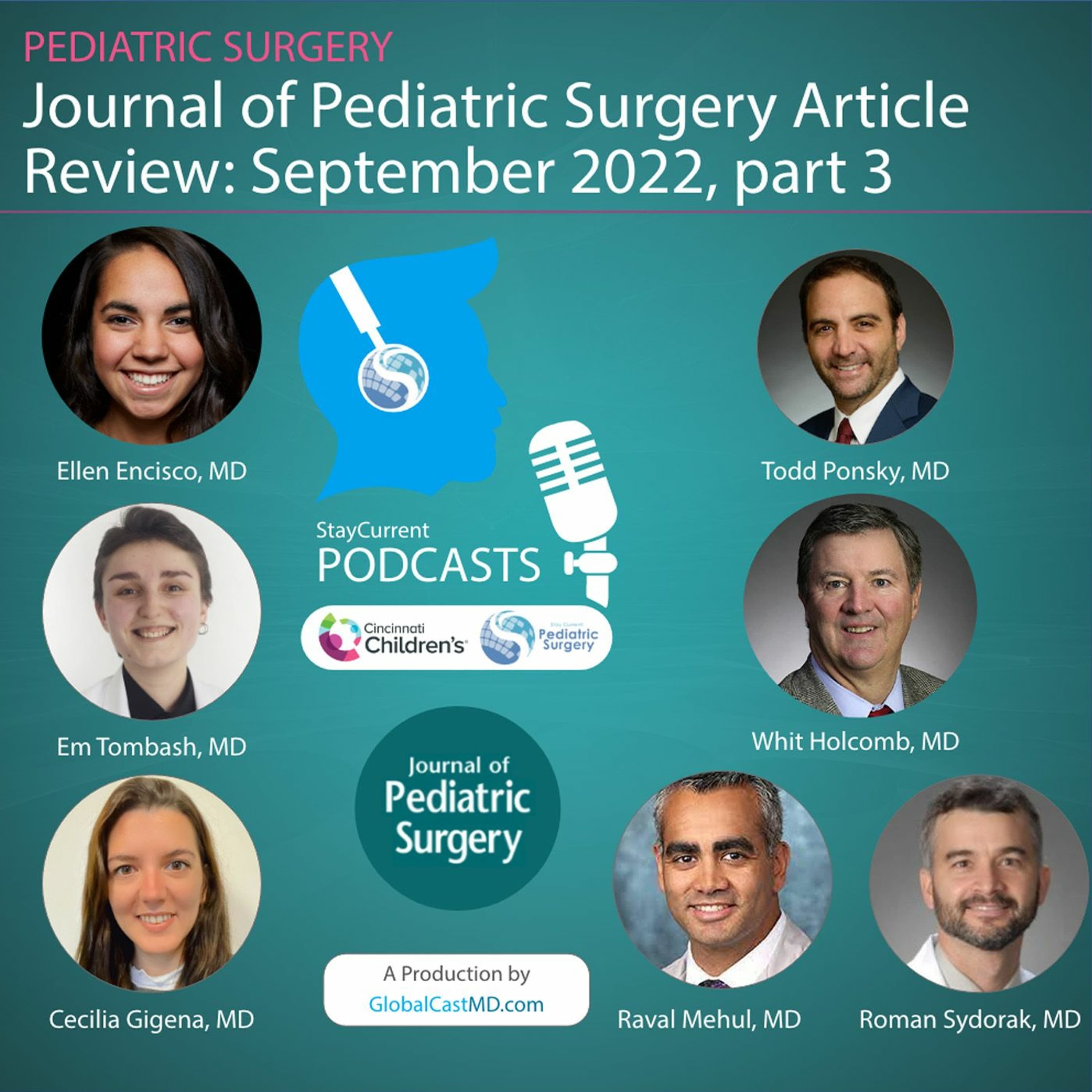 Journal of Pediatric Surgery Article Review: September 2022, Part 3 - Stay Current in Pediatric Surgery cover