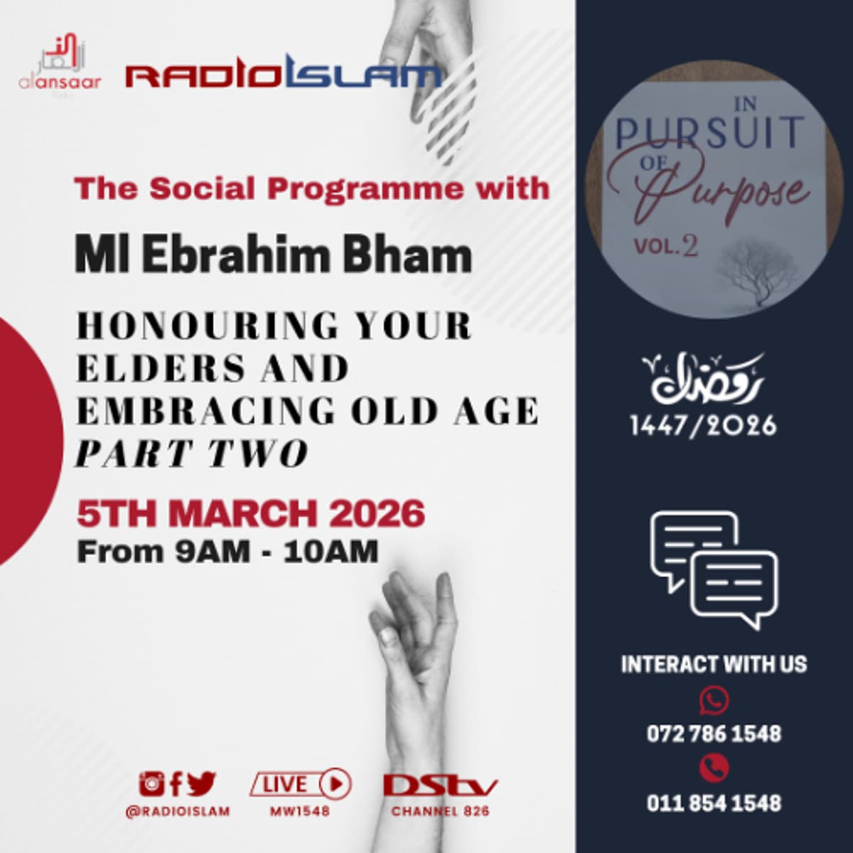 The Social Programme - Honouring Your Elders & Embracing Old Age (Part 2) - Radio Islam cover