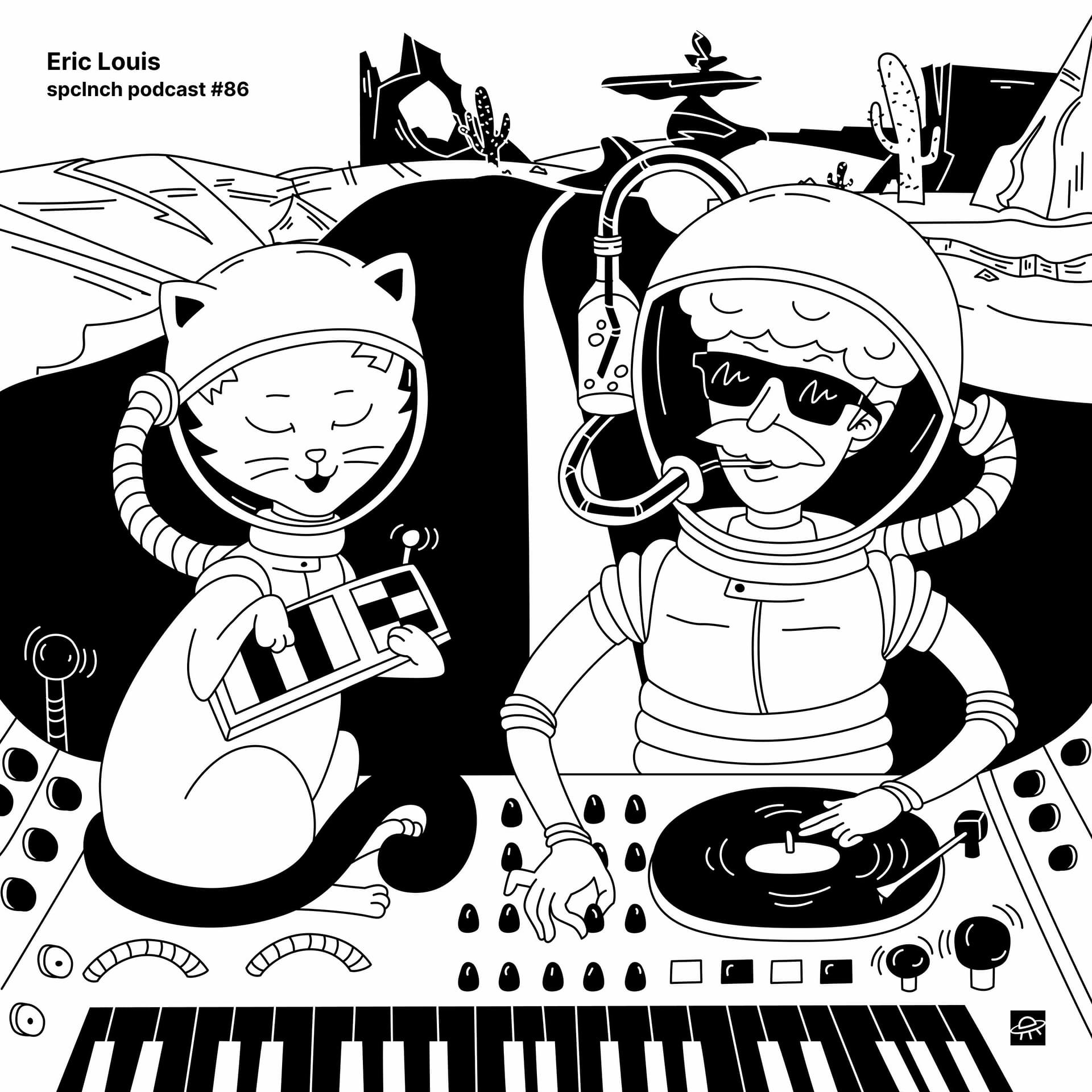 spclnch podcast #86 / Eric Louis - spclnch cover