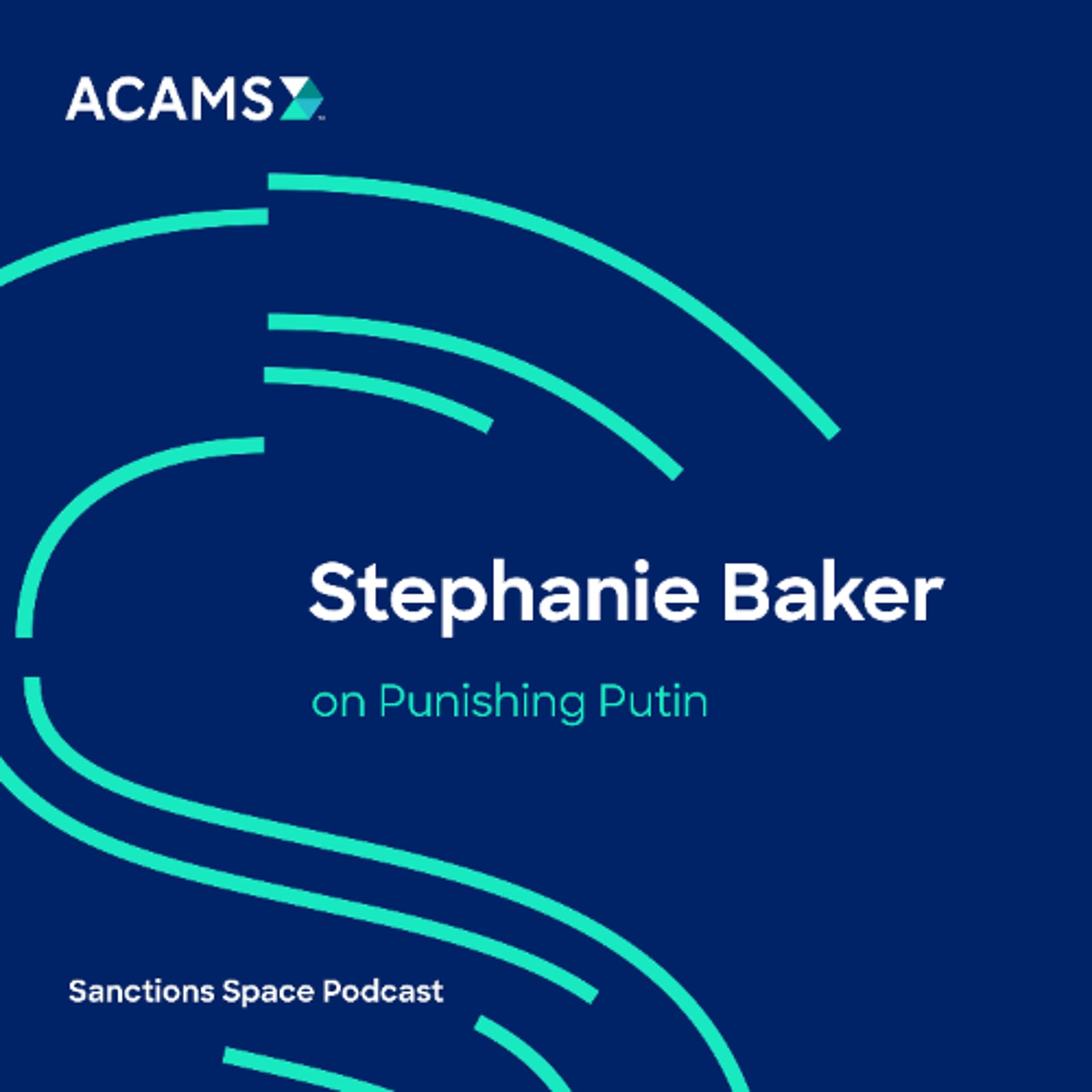 Stephanie Baker on Punishing Putin - Sanctions Space cover