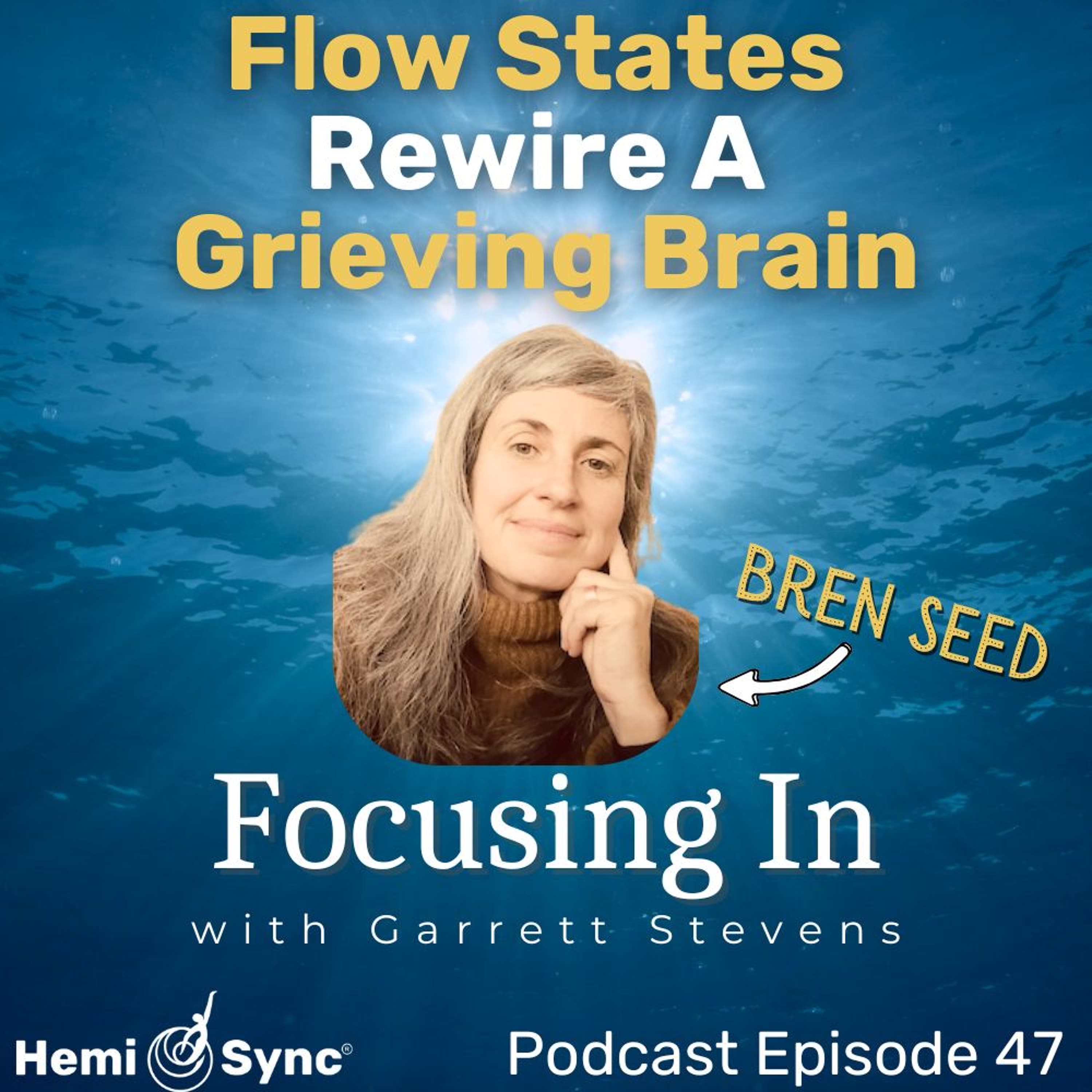 MP3 HS Pod. Ep 47 - Bren Seed The Gift Of Grief - Hemi-Sync Podcast cover