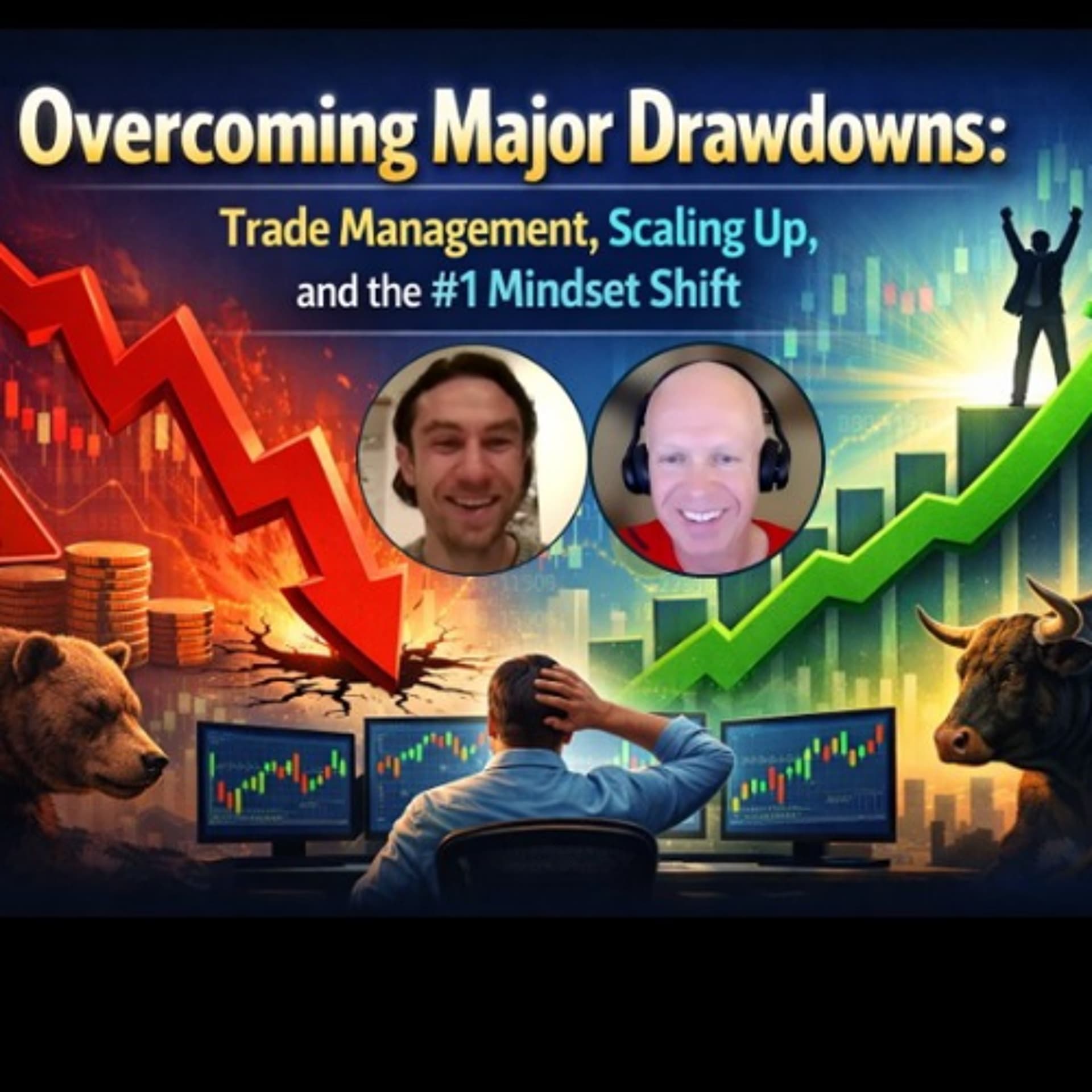 Overcoming Major Drawdowns - Locke In Your Success cover