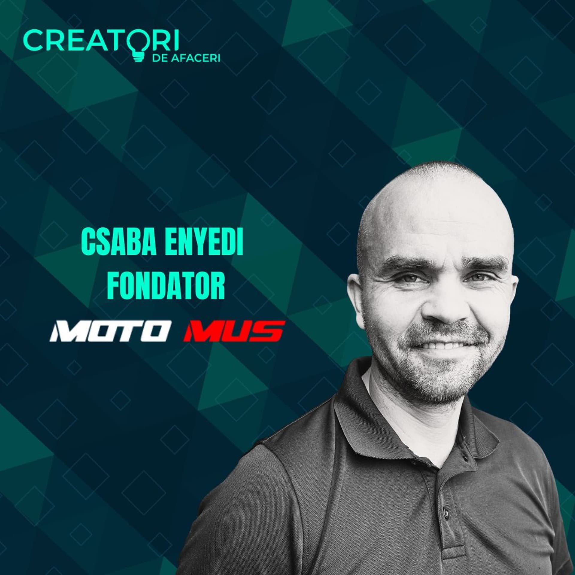 Motoare, ambiție și perseverență: Csaba Enyedi (MotoMus) — Creatori de afaceri cover