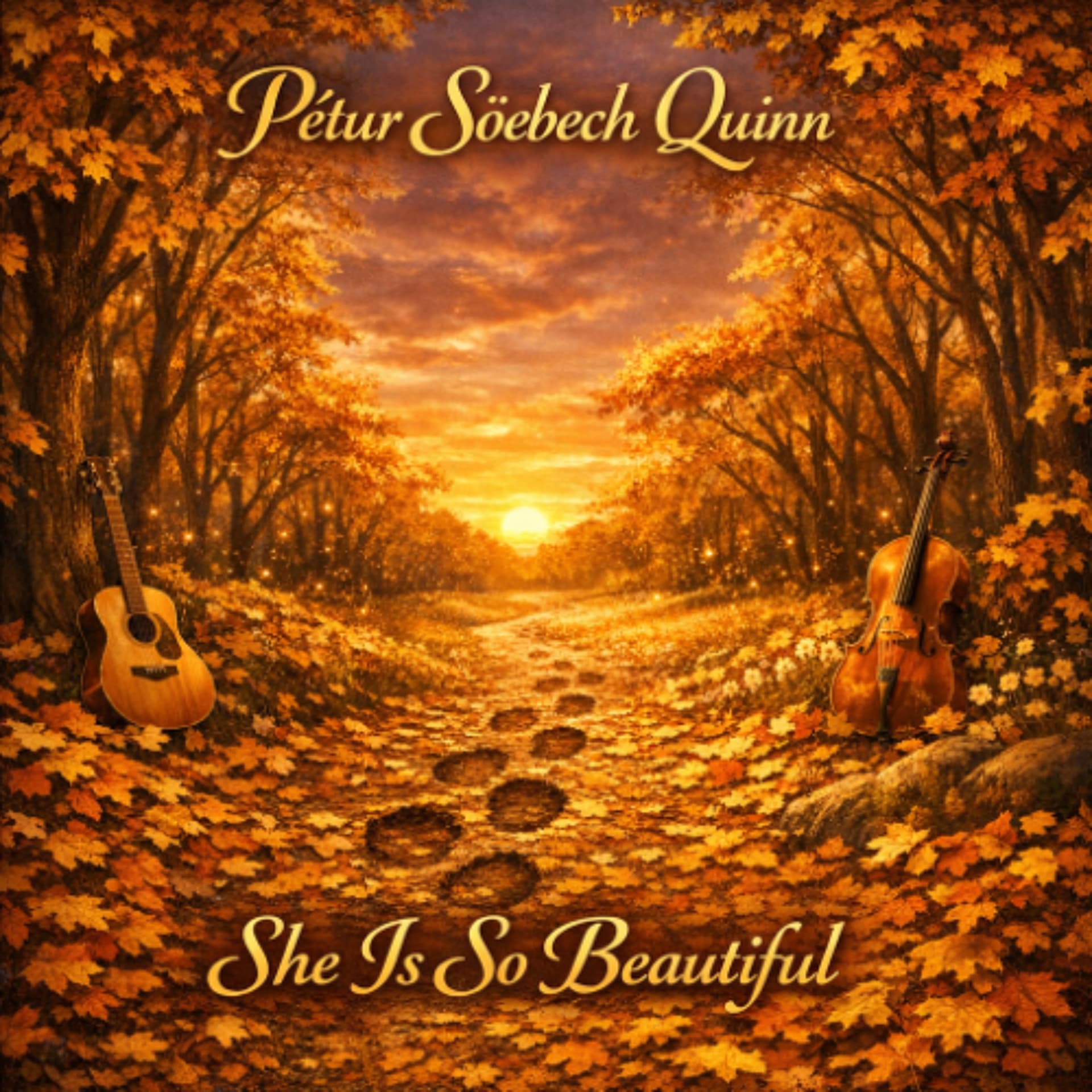 She Is So Beautiful - Pétur Söebech Quinn cover