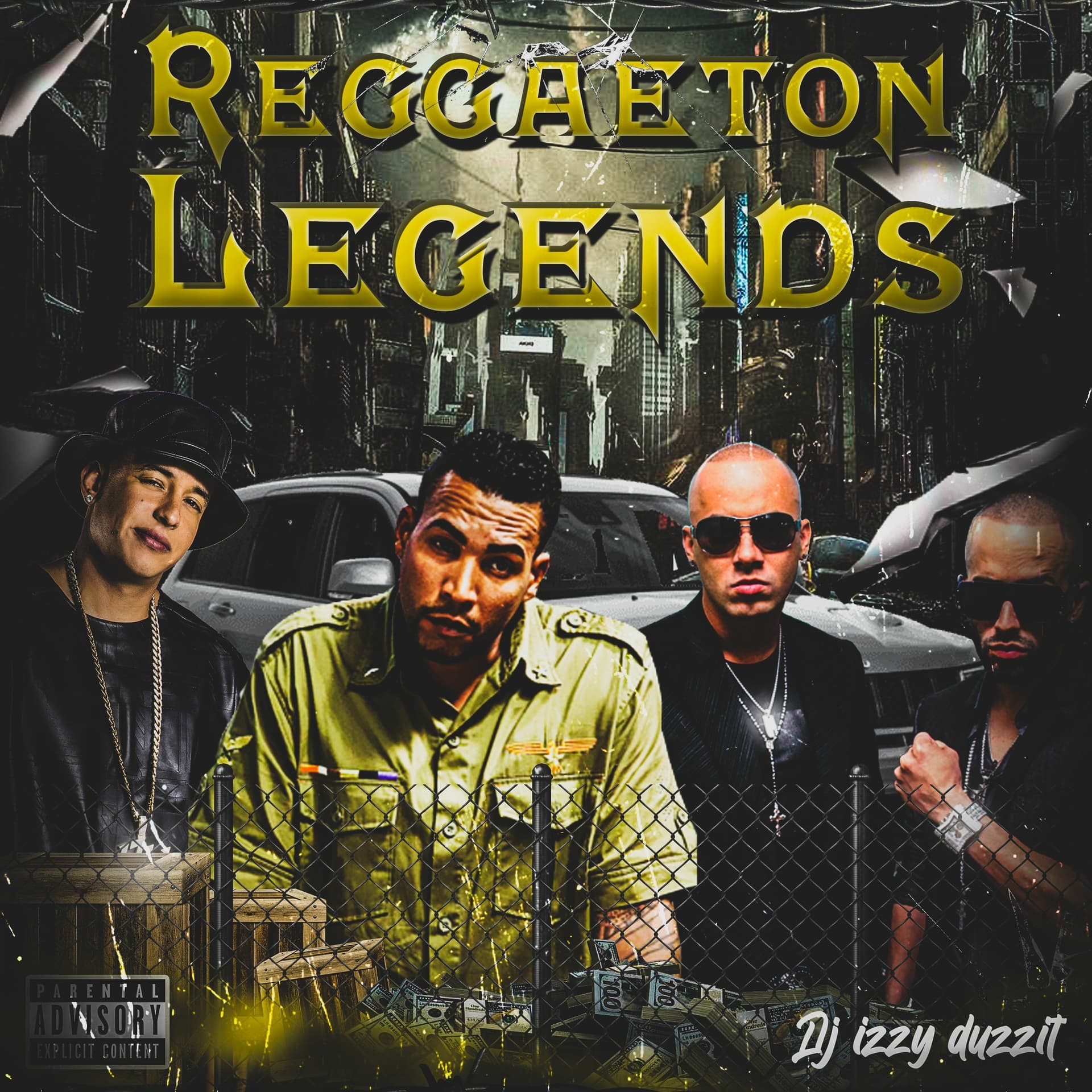 Reggaeton Legends - Dj Izzy Duzzit cover