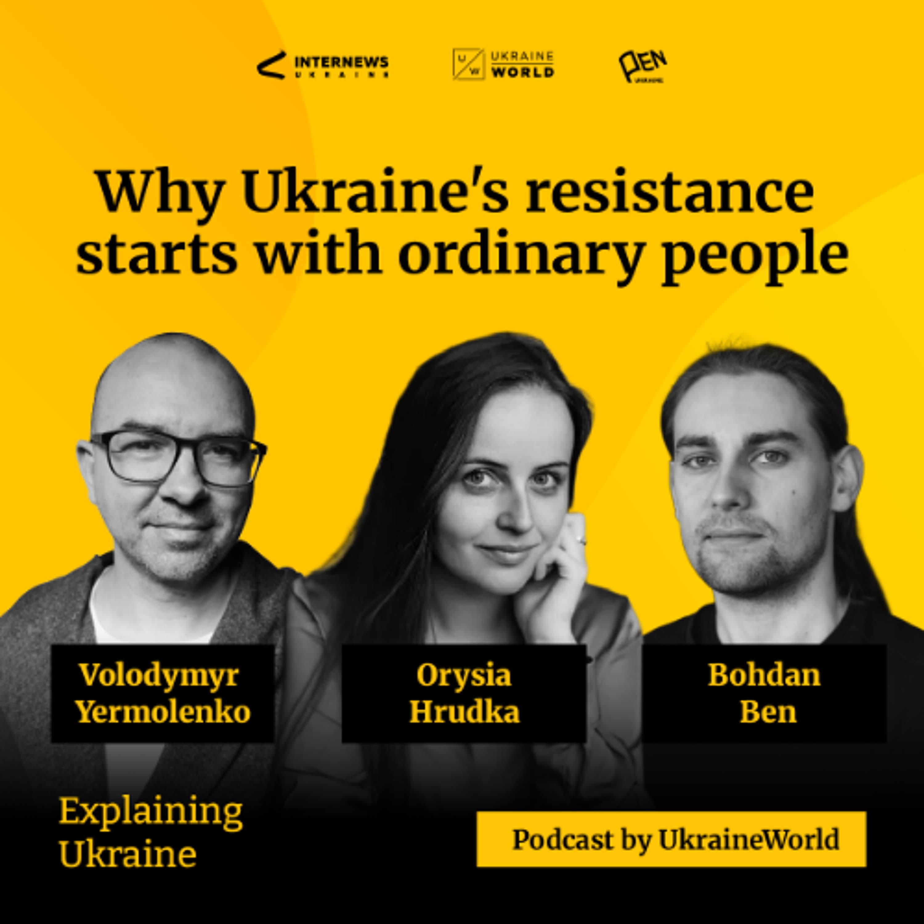 Why Ukraine's resistance starts with ordinary people - Explaining Ukraine cover