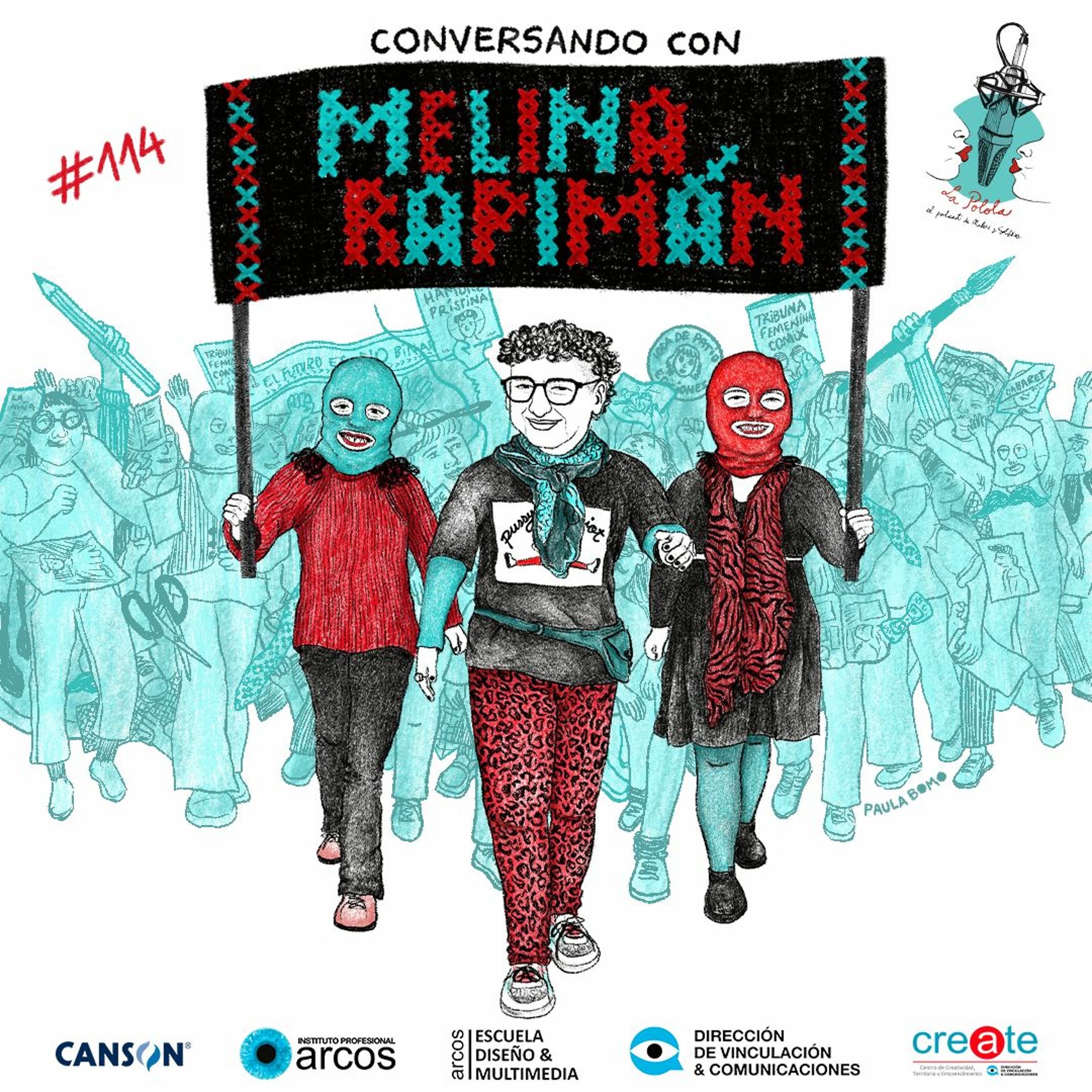 La Polola Cap #114 Conversando con Melina Rapimán - La Polola cover