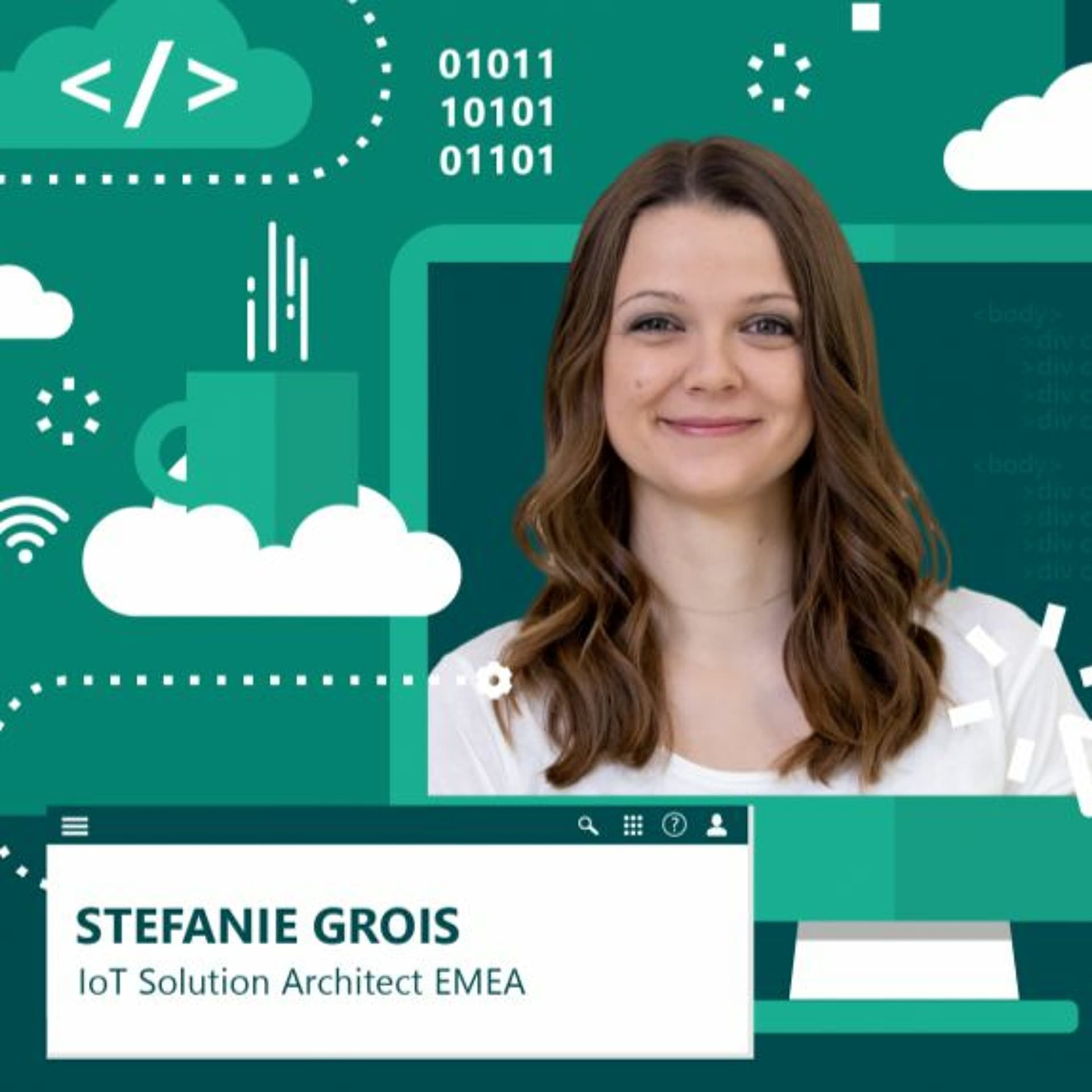#Vorgelesen: Developer Stories: Stefanie Grois, die IoT-Architektin - Microsoft Deutschland cover