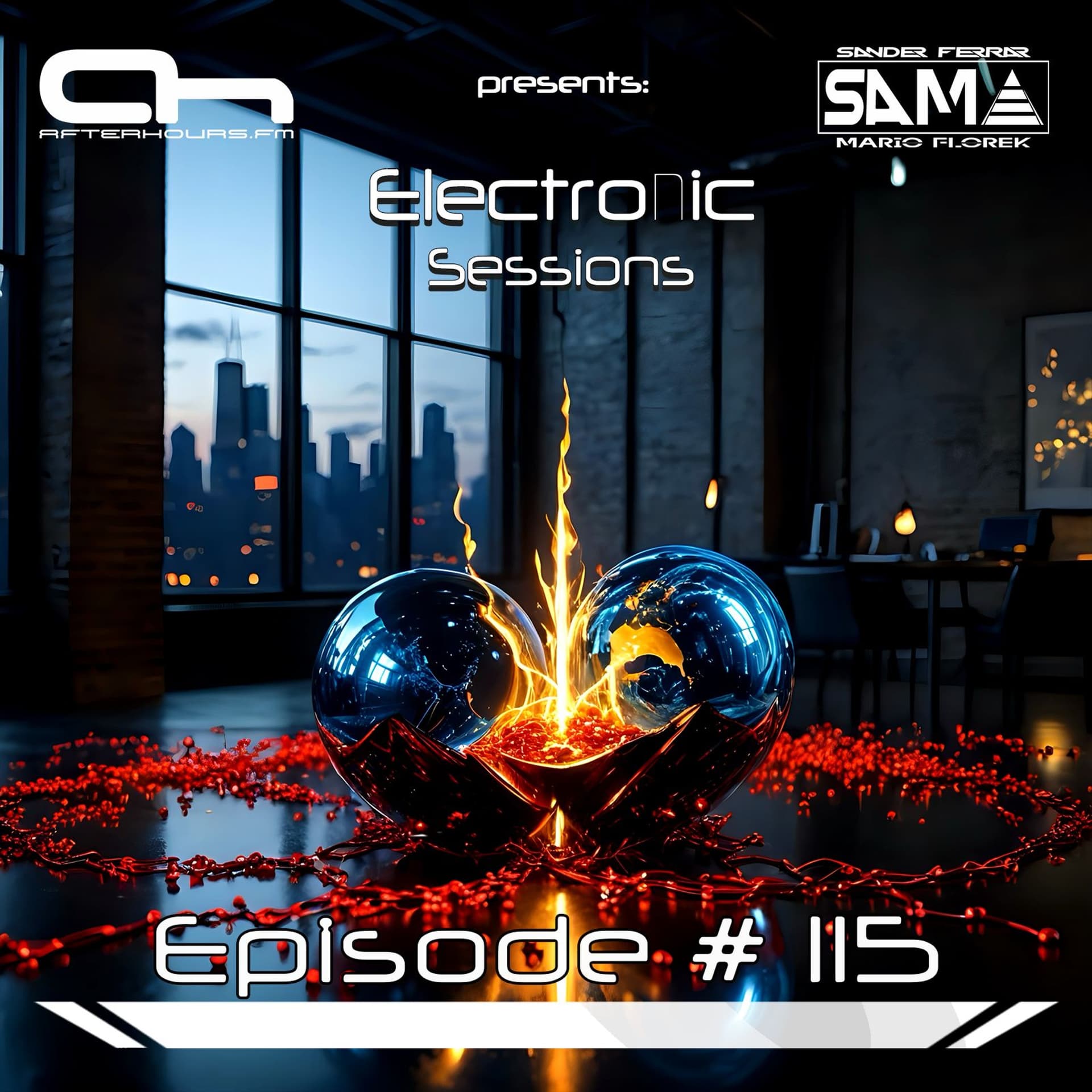 S.A.M.A. Electronic Sessions EP 115 - Mario Florek (S.A.M.A. & XM Project) cover