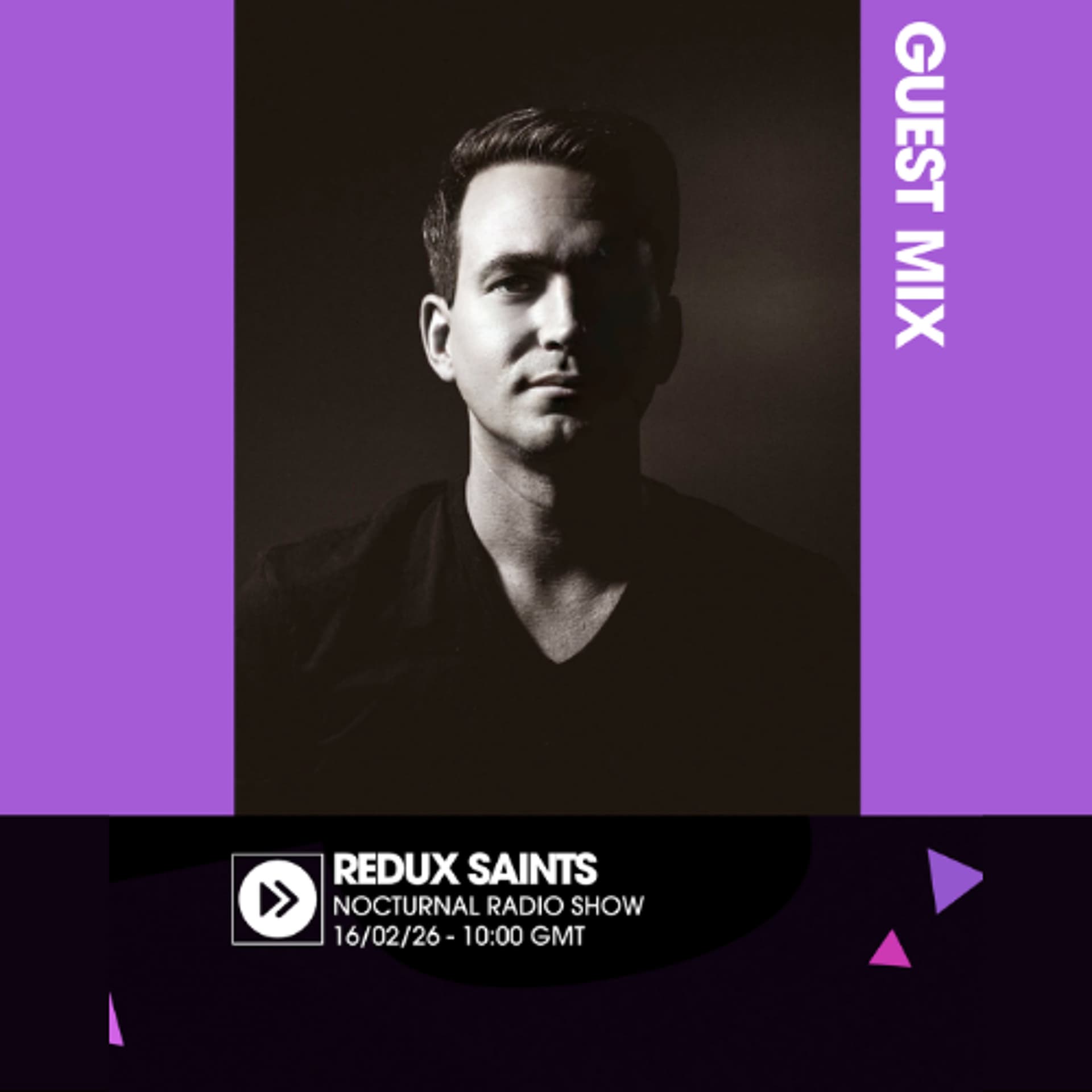 Nocturnal Radio Show on Select Radio - Redux Saints Guest Mix - Redux Saints cover