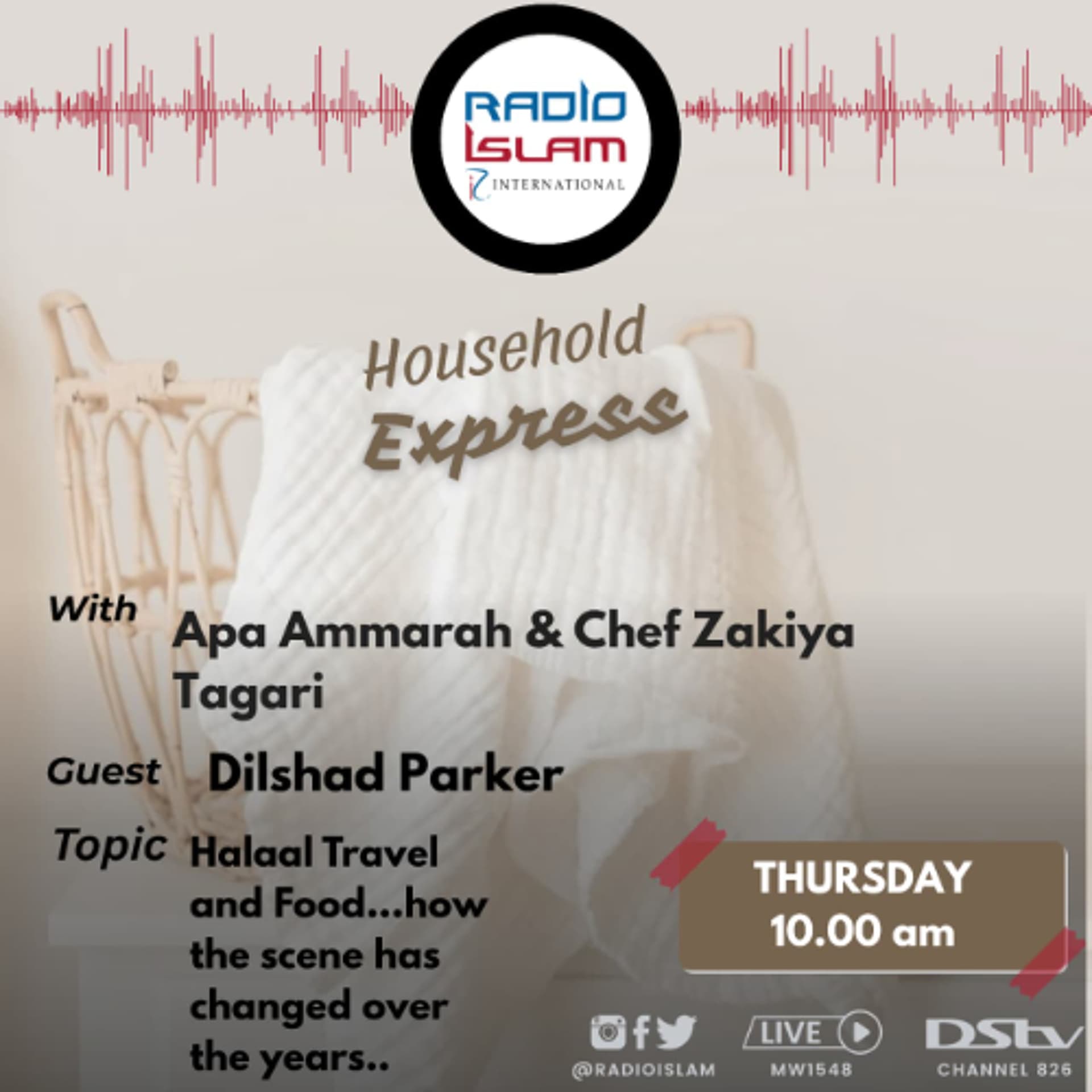 Household Express: Halaal Travel and Food,how the scene has changed over the years — Radio Islam cover