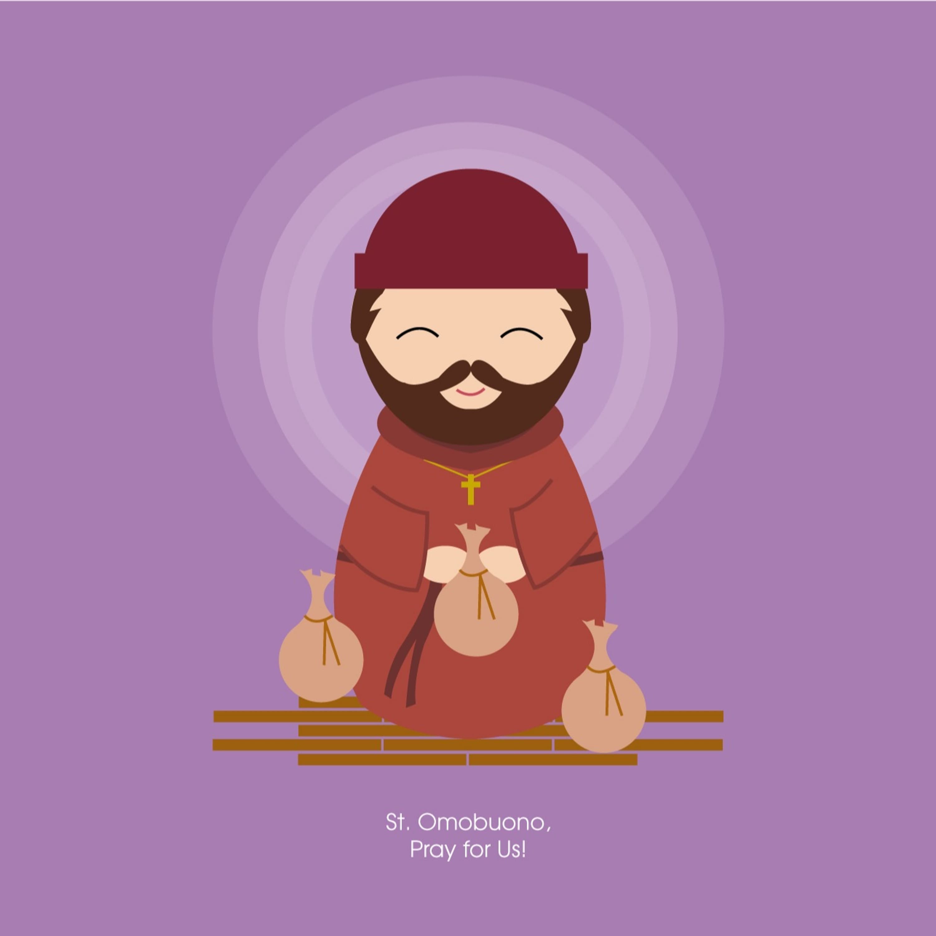 Ep. 141 St Omobono - Saint Stories for Kids cover