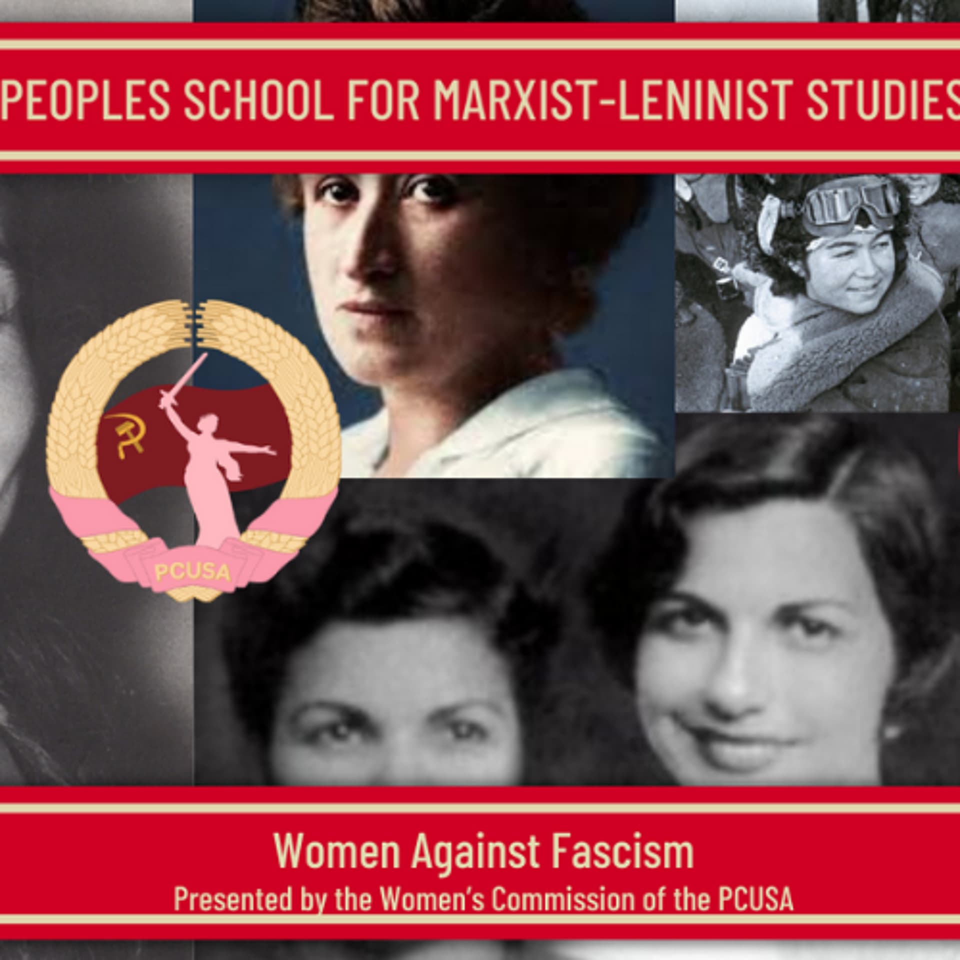 Women Against Fascism - PSMLS Class - The People’s School for Marxist-Leninist Studies cover