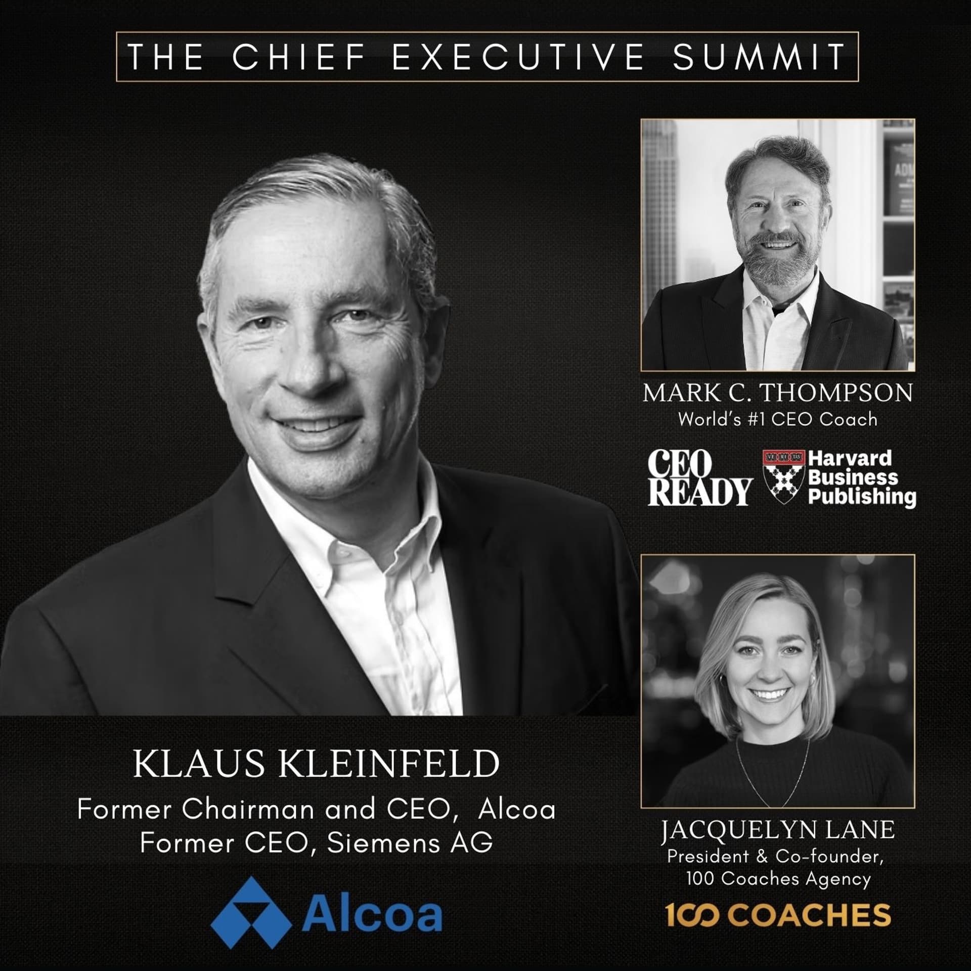 Klaus Kleinfeld | Alcoa - The Chief Executive Podcast cover