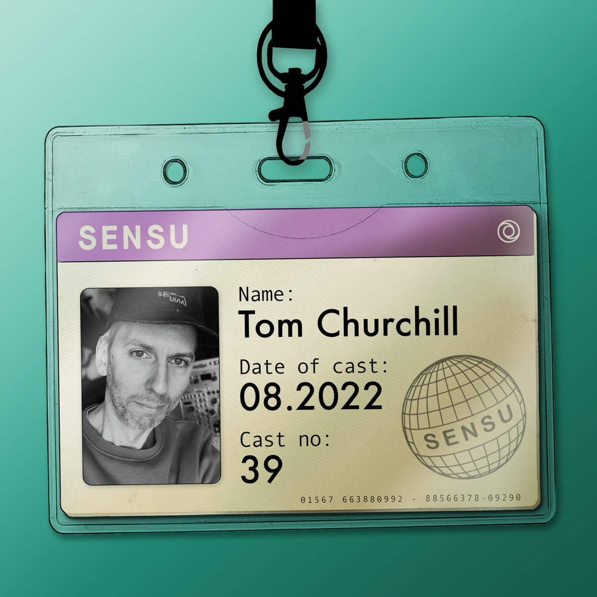 SensuCast / 039 / Tom Churchill - SensuCast cover