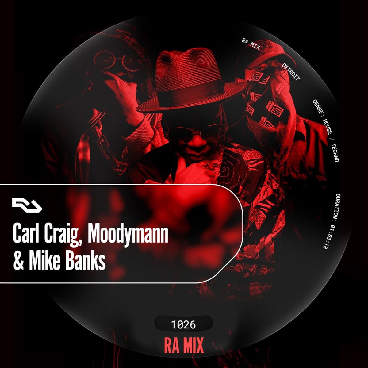 RA.1026 Carl Craig, Moodymann & Mike Banks - RA Podcast cover