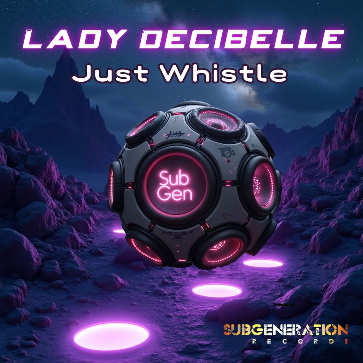 Lady Decibele - Just Whistle - EML Recordings Music Feed cover
