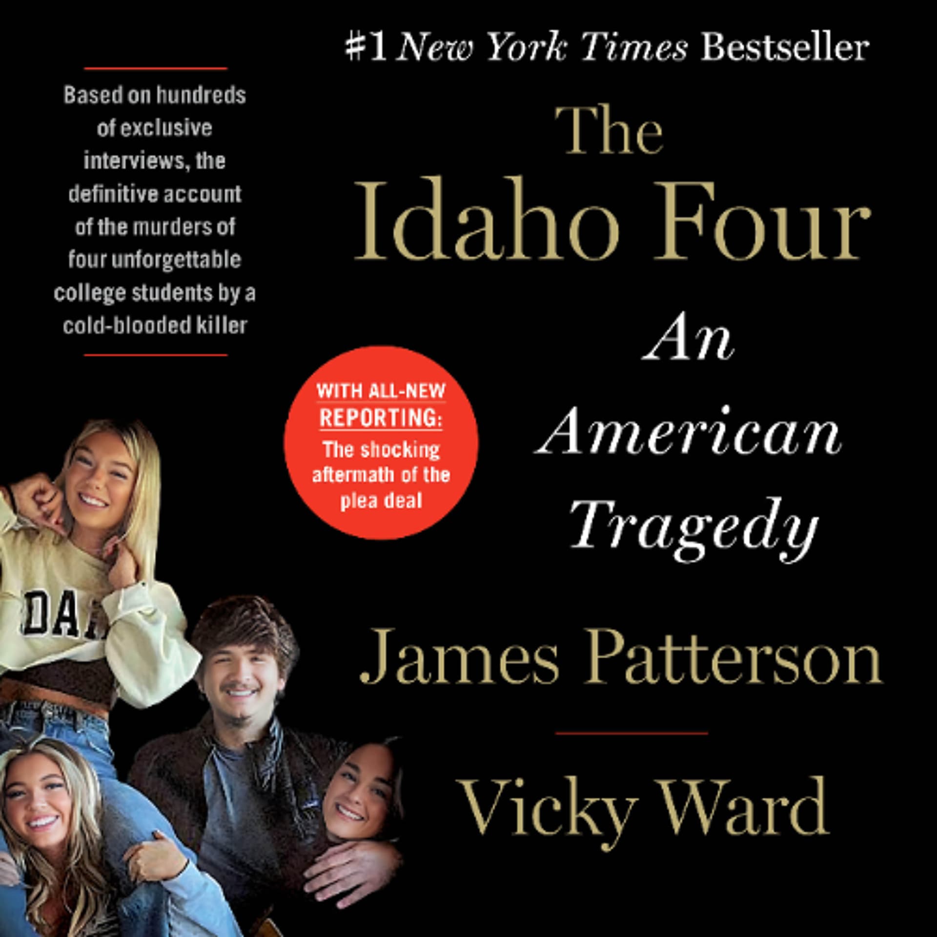 The Idaho Four by James Patterson and Vicky Ward Read by Elisabeth Rodgers — Book Friends Forever cover