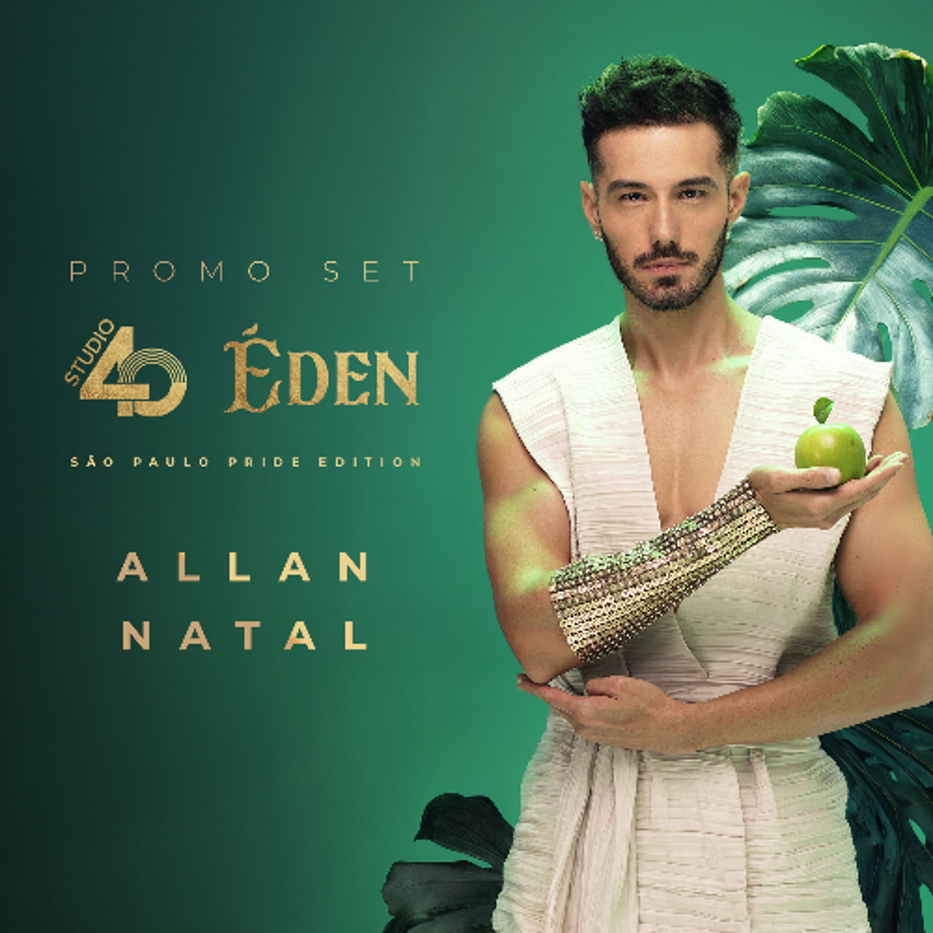 ALLAN NATAL - STUDIO 40 - ÉDEN - PROMO SET PRIDE - Allan Natal cover