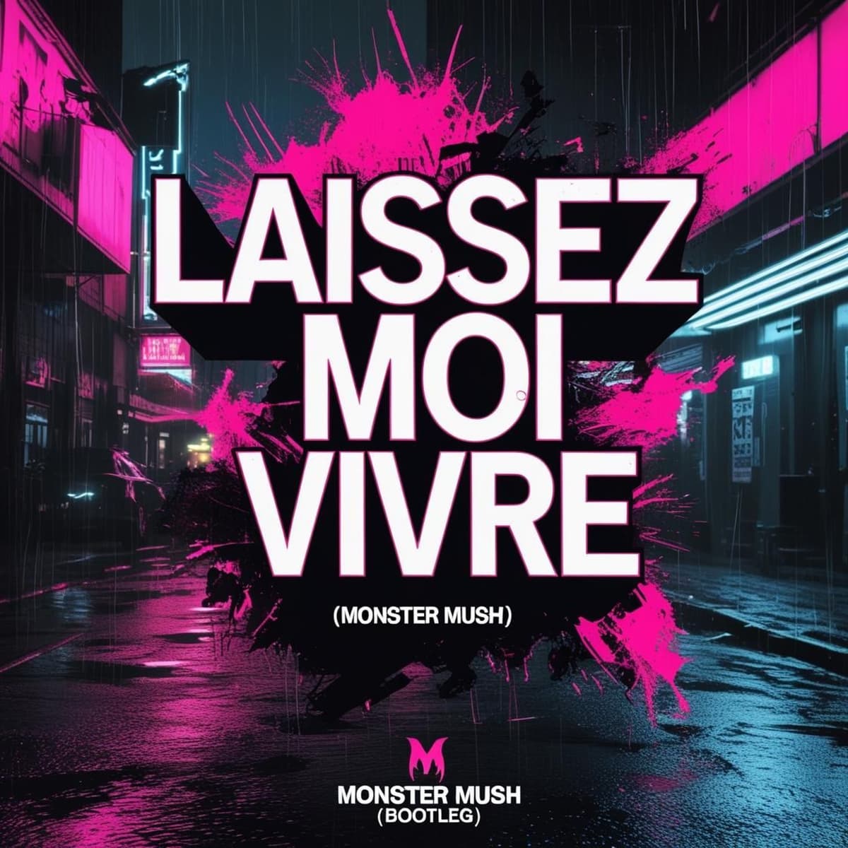 Monster Mush Bootleg - Laissez moi vivre - Monster Mush (Hardtechno / Schranz) cover