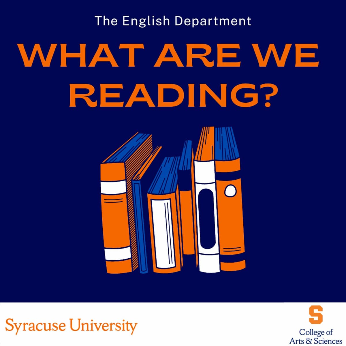 SU English - What Are We Reading?  Episode 2 - SU English Presents: What Are We Reading? cover